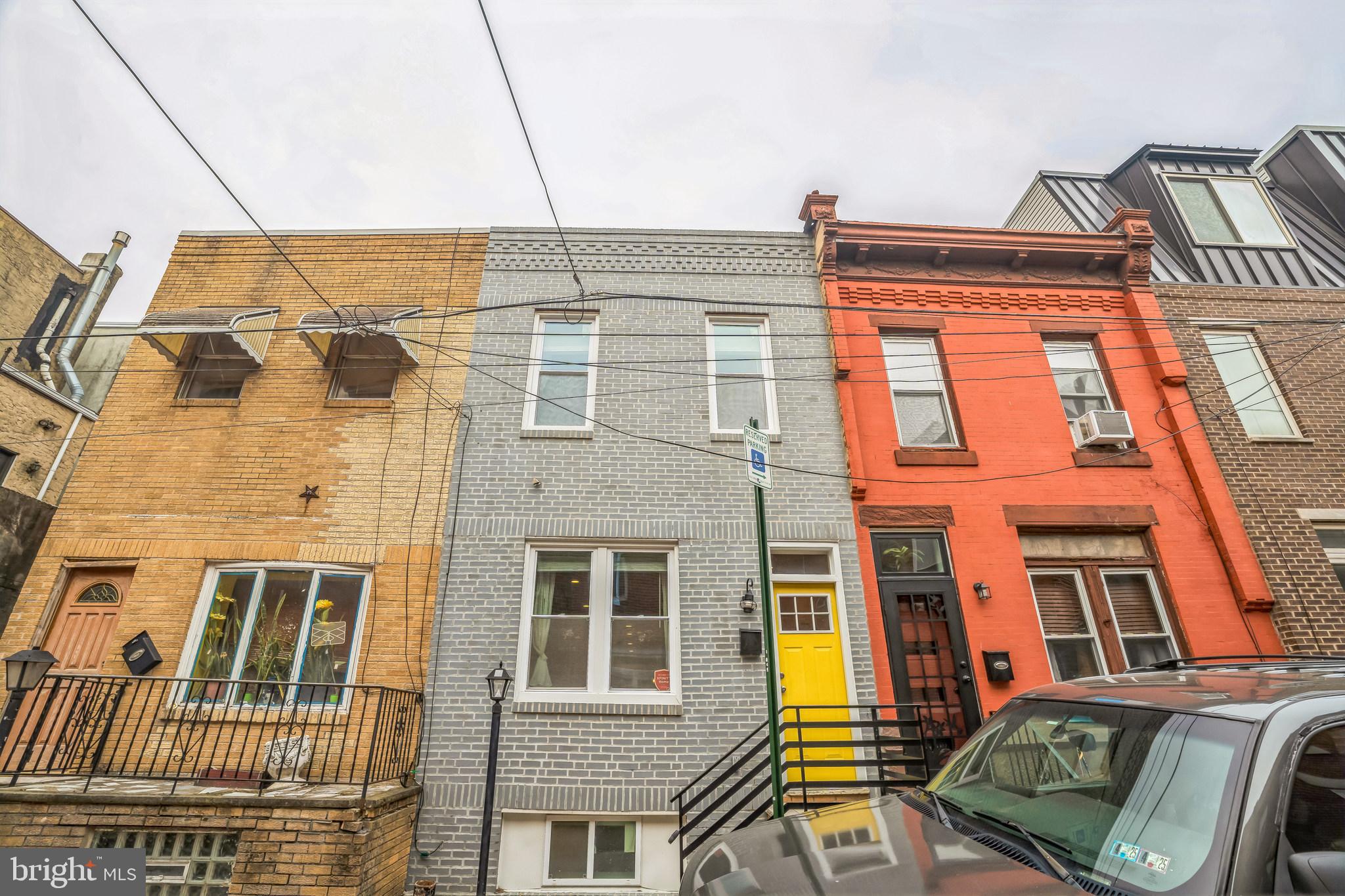 Charming Point Breeze Home with Modern Updates and Prime Location!!
Experience the perfect blend of classic character and modern comfort in this unique Point Breeze home. Renovated in 2017, this property features thoughtful updates, including contemporary fixtures, bamboo floors, coat closet and a beautifully upgraded kitchen. Step into the inviting living room, where exposed brick, freshly painted walls, and a custom staircase create a warm, welcoming atmosphere. The spacious kitchen is equipped with stainless steel appliances, granite countertops, and ample cabinet space, with easy access to a private backyard enclosed by a sleek privacy fence — perfect for outdoor gatherings or quiet relaxation.
Upstairs, you’ll find three generously sized bedrooms with rich hardwood flooring, plenty of closet space, and abundant natural light. The second-floor hallway leads to a full bath with a vanity and shower/tub combo. The full basement offers flexible space, ideal for a home office, or additional living area.
Ideally located just steps from Wharton Square Playground, this home offers easy access to outdoor recreation. Plus, you're only a quick ride to Graduate Hospital or Passyunk Square, making it easy to enjoy some of the city's best dining, shopping, and amenities.  Approx. 3 years left on the tax abatement! Don’t miss the chance to make this beautifully updated home your own — schedule a showing today!