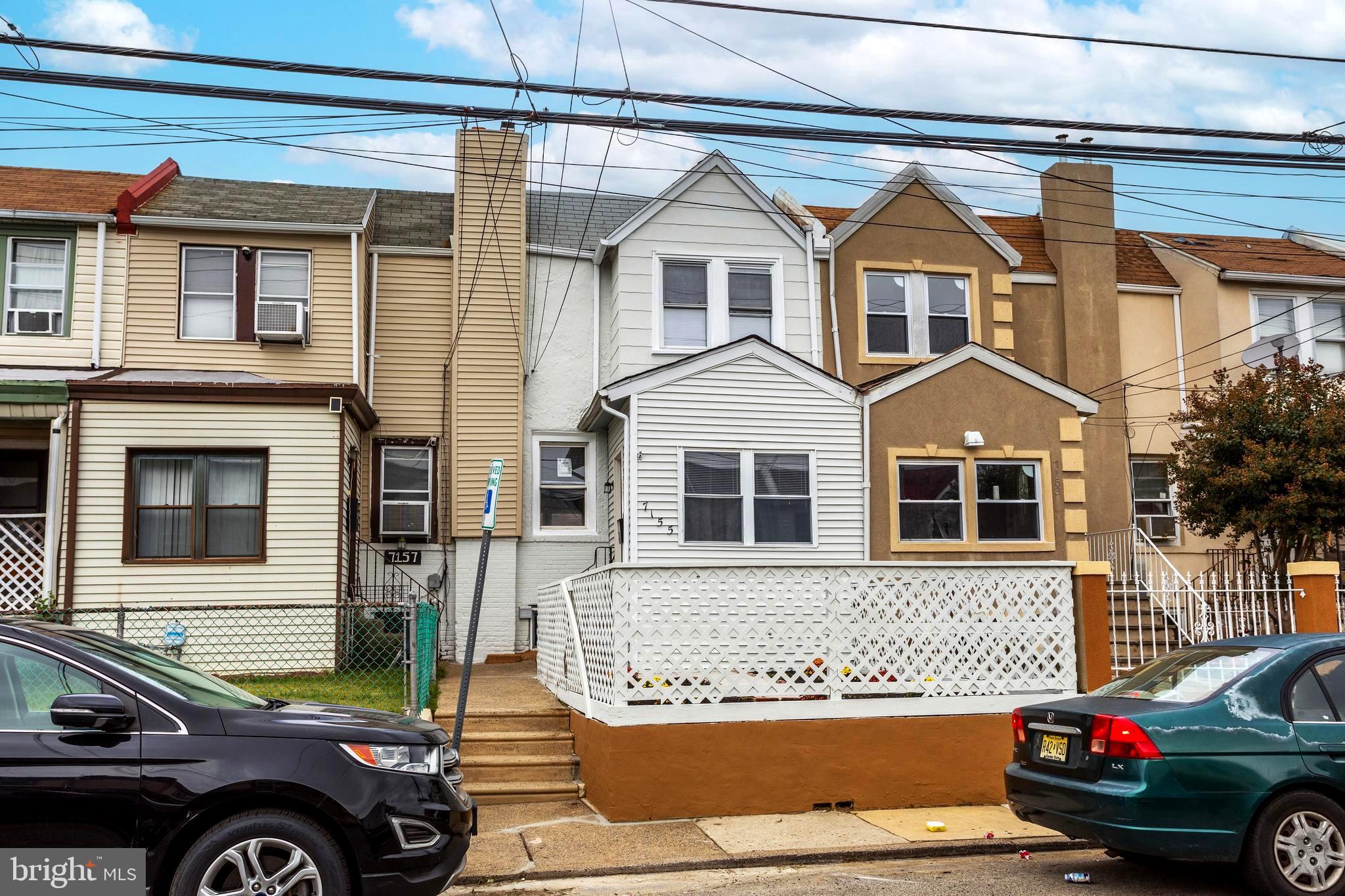 Here is great opportunity to own first home in Upper Darby.  Renovated 3 bedroom and 2 bathroom with finished basement.  Renovated top to bottom. Sewer line was replaced  last year.  Open modern kitchen with quartz countertop, luxury vinyl.  Second floor offers 3 bedrooms, hallway bathroom with stand shower. Basement can be another added living space.  Good size front yard for summer  barbeques.  Close to transportation.