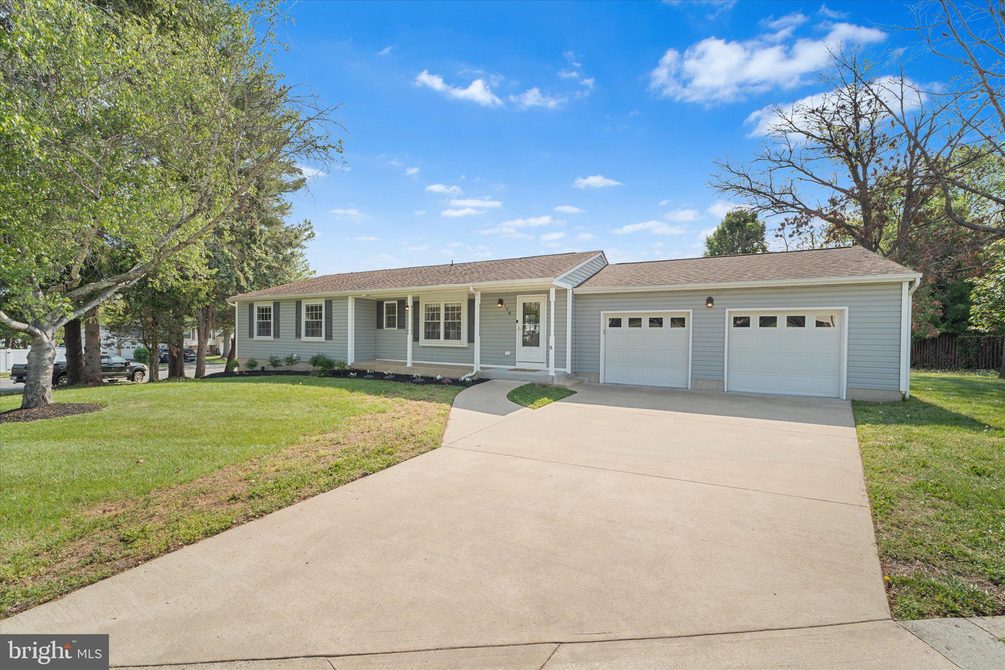 Beautifully renovated and thoughtfully designed for comfort and convenience, this spacious 3-bedroom, 3 full bath home offers true one-level living in a quiet, established neighborhood with no HOA.
Situated on a large corner lot, the home features hardwood floors throughout the main level, fresh paint, and new carpet in all bedrooms. Each bedroom includes custom closet built-ins for added organization and functionality. The layout is ideal for a variety of needs, including potential handicap accessibility with a roll-in shower.
The updated kitchen is equipped with stove, a new microwave, and plenty of space for cooking and gathering. Step outside to enjoy the brand new Trex deck and freshly landscaped yard—perfect for relaxing or entertaining.
Additional upgrades include a new HVAC system (August 2025), gutter guards, and an extra-deep two-car garage offering ample storage.
The fully finished basement expands your living space with a potential additional bedroom and a separate outside entrance—ideal for a future in-law suite, studio, home office, or rental opportunity.
Conveniently located near shopping, commuter routes, schools, parks, and scenic trails, this move-in ready home offers flexibility, modern updates, and a prime location all in one.