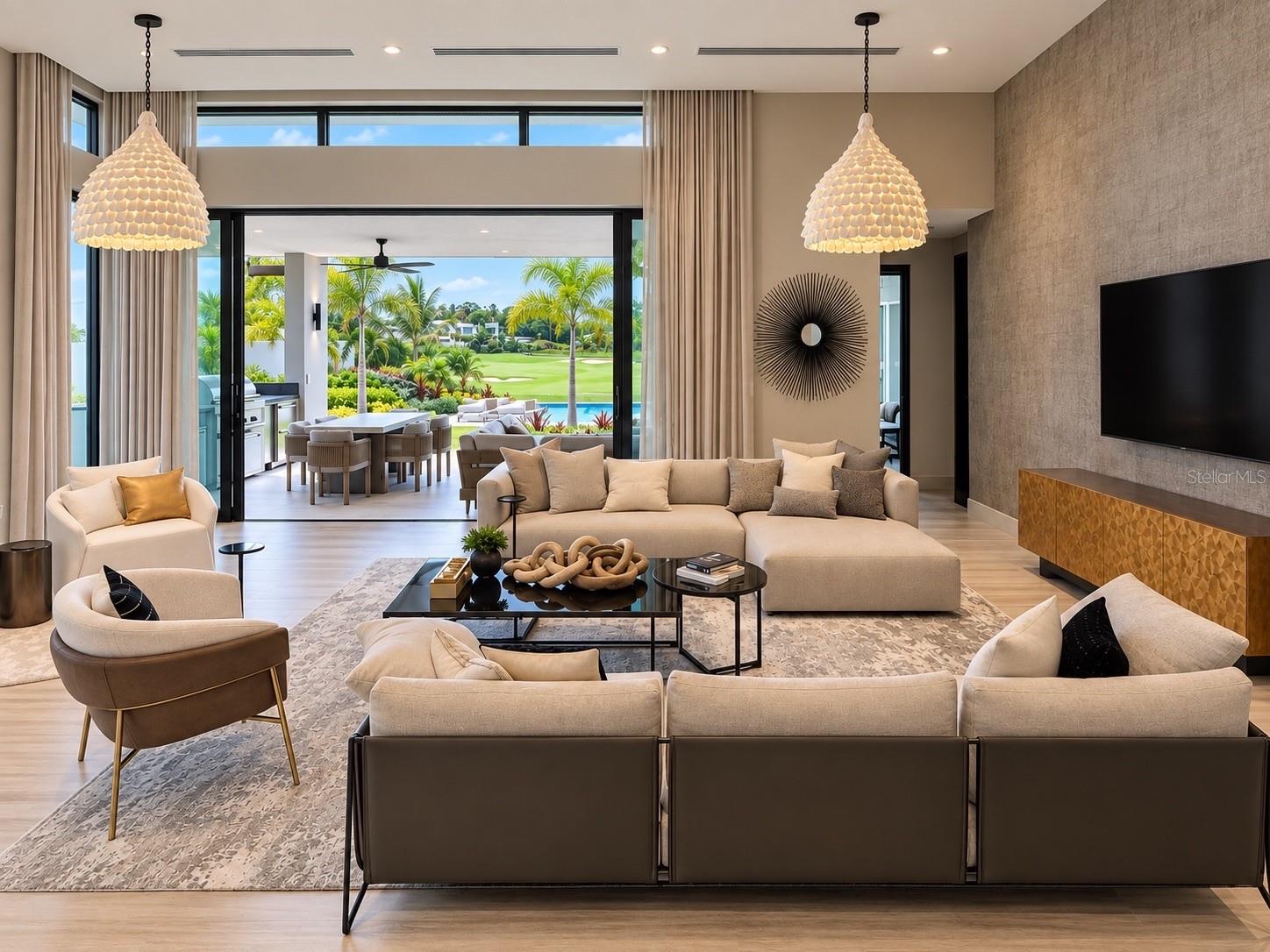 Set along the lake within The Isles at Dorado Beach, this turnkey single-story residence offers serene lake and golf-course views. The home features four bedrooms, four full bathrooms, two powder rooms, approximately 3,827 square feet of total construction.
Bright, open interiors flow to a covered terrace, private pool and landscaped waterfront setting.

Residents enjoy the exceptional Dorado Beach lifestyle, surrounded by pristine beaches, championship golf, fine dining, wellness experiences and the refined environment of Ritz-Carlton Reserve.