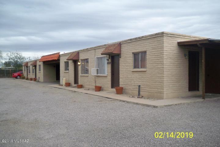 8 units,  4 1 bedroom and 4 2 bedroom 1 bath units. 3 units upgraded with new a/c units. All units have washer hookup in the kitchen. Covered parking.    NO DEFERRED MAINTENANCE!   OWNER WILL CARRY WITH 35% DOWN!!  10 YEAR LOAN AT 6% WITH A 20, 25 OR 30 YEAR PAYOUT!!      NO LENDER ORIGINATION FEES OR APPRAISAL FEES!!   TAKE ADVANTAGE OF THESE SAVINGS!!