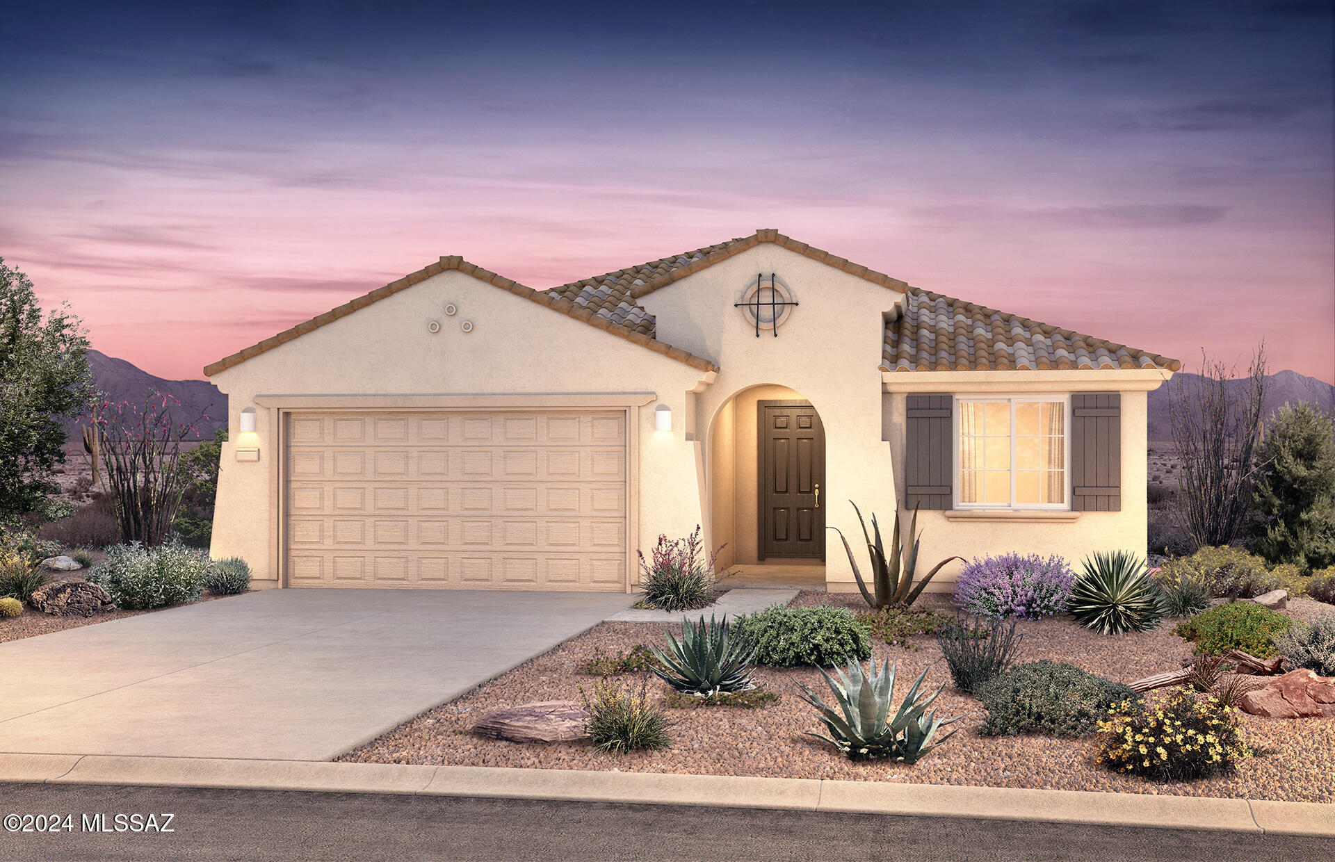 Quick Move-In Home - Ready Now. This stunning Cosenza floor plan offers 4 bedrooms, 2 baths, and thoughtful design details throughout. Enjoy 9' ceilings, 8' doors, a tankless water heater, soft-water plumbing loop, gas connections (kitchen, laundry, and backyard), a framed low-threshold walk-in shower, and a 2' garage extension.

The kitchen is a chef's dream with natural light and elegant granite countertops. Additional features include pre-wiring for ceiling fans, pendant lighting, and surround sound, plus many tasteful design upgrades.

Situated on a spacious corner lot, this home is truly a must-see. Act fast—this gem won't last long.