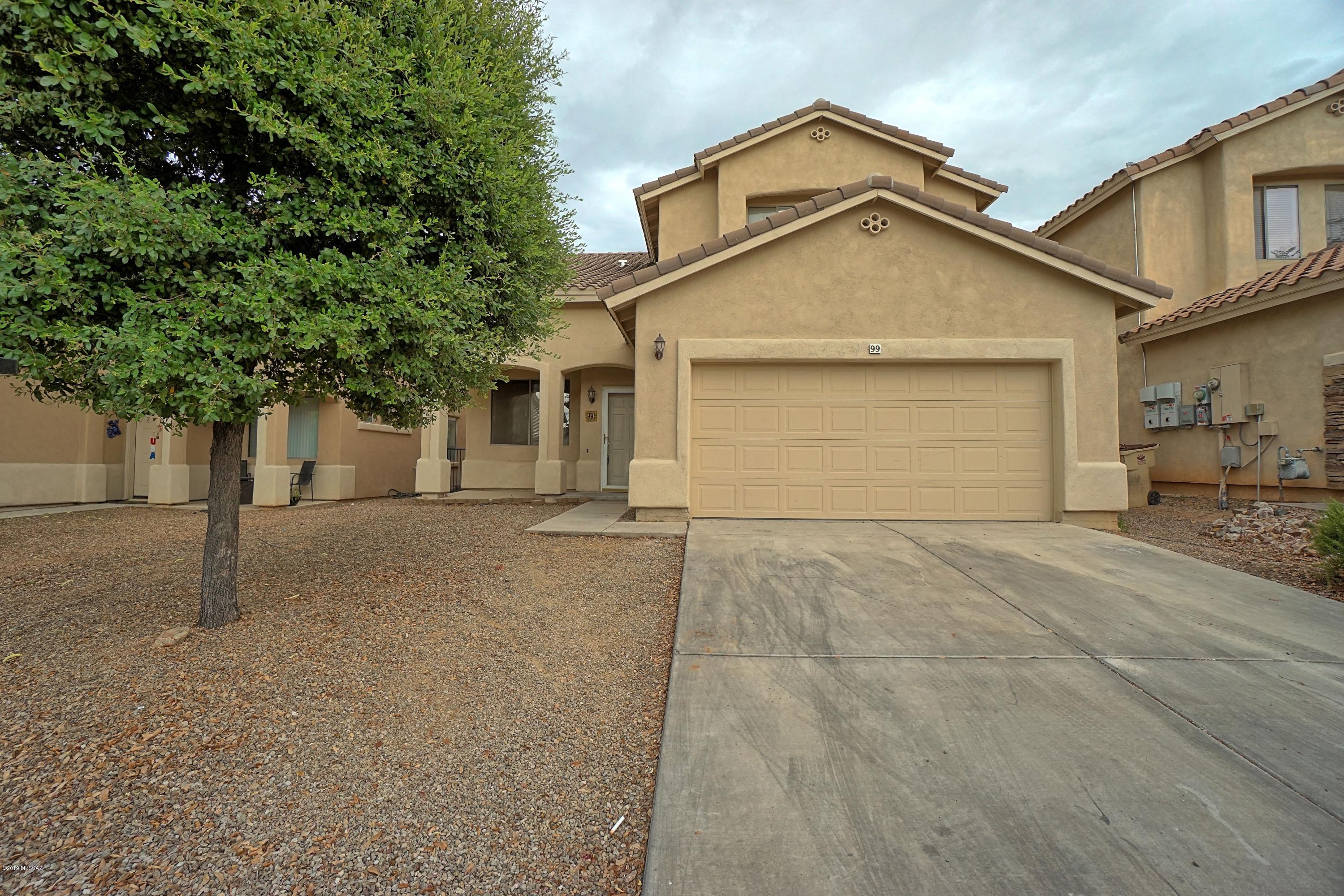 GREAT FIND! UPGRADES ARE EVIDENT IN THIS 2-STORY, 4 BEDROOM/3 BATH HOME. DOWNSTAIRS YOU'LL ENJOY 1 BEDROOM & BATHROOM, SOARING CEILINGS IN LIVING & DINING ROOM, LOTS OF CERAMIC TILE, $3K IN BEAUTIFUL CUSTOM WOOD BUILT-INS,
GORGEOUS KITCHEN W/ UPGRADED BACKSPLASH, SLIDEOUTS, & BLACK APPLIANCES.  TONS OF UPGRADED FLOORING STARTING WITH THE STAIRCASE, UPSTAIRS HAS 9' CEILINGS, LARGE MASTER SUITE/BATHROOM/WALK IN CLOSET, 2 ADDITIONAL BEDROOMS, 1 MORE BATHROOM & SPACIOUS LOFT THAT OVERLOOKS THE LIVING ROOM DOWNSTAIRS.  COMPLETE BACKYARD W/FULL-LENGTH COVERED PATIO, PLUS A CUSTOM EXTENDED COVER AND BRAND NEW GRASS. MOVE-IN AND ENJOY!