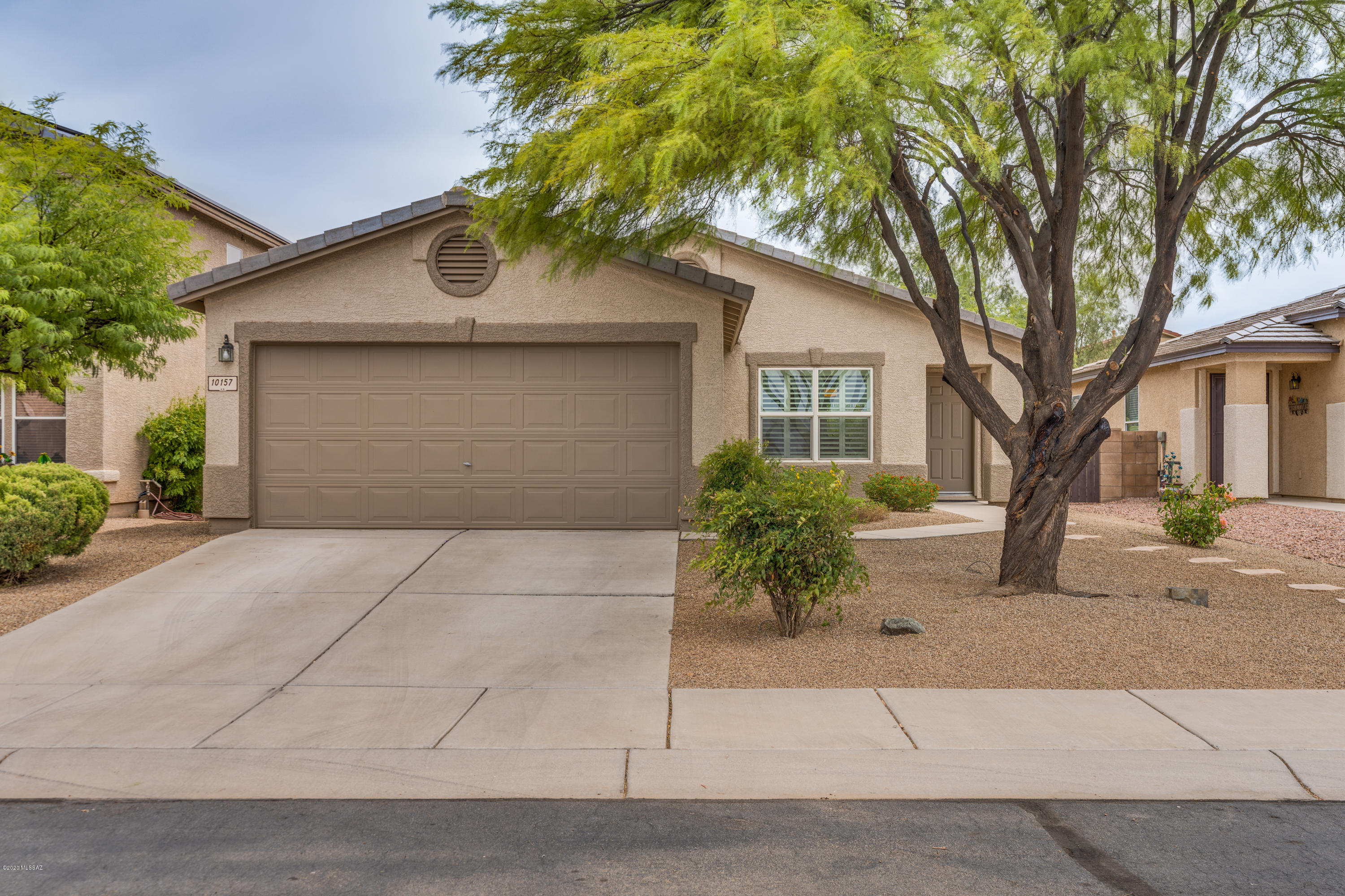 Beautiful move-in ready  home in desirable Continental Ranch. Home features plantation shutters and stainless steel appliances, 3 bedroom + den, 2 bathroom home remodeled with tile throughout, new carpet in bedrooms, remodeled bathrooms, new interior paint & recently landscaped front and back yard. Across the street from charming neighborhood park and all the amenities of Continental Ranch: pool, spa, clubhouse, park, skate park, walking paths, tennis & basketball courts.