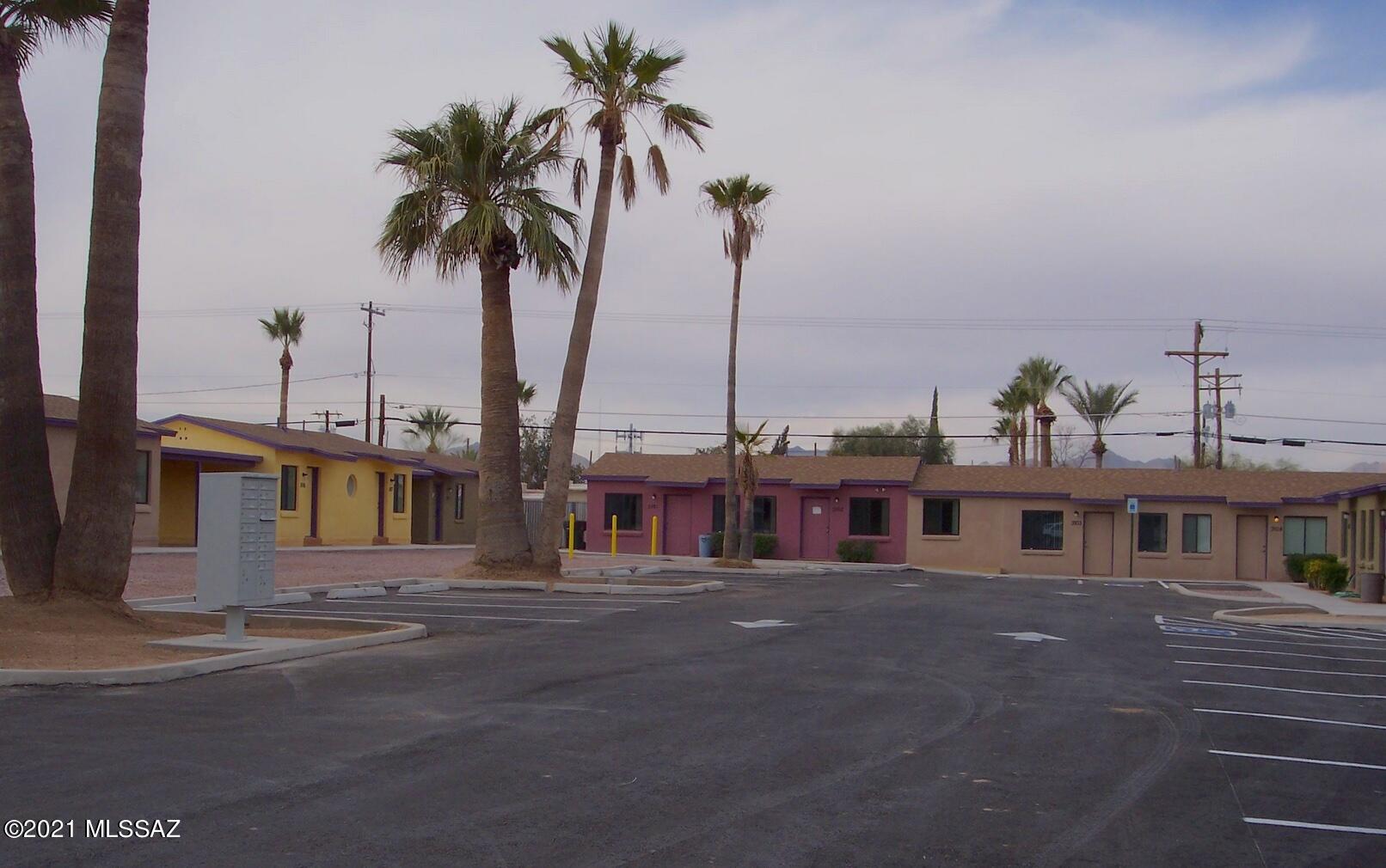 Currently owned by a non profit and operating as an outreach, skills development and training facility. THERE ARE NO RENT ROLLS.  Property will be delivered vacant. The Units (10 Studios, 5 One Bedrooms, 1 Two bedroom) feature efficient layouts, all AC, Electric and water only at the property. Paved parking is ample and may support additional units.Fully Fenced property.