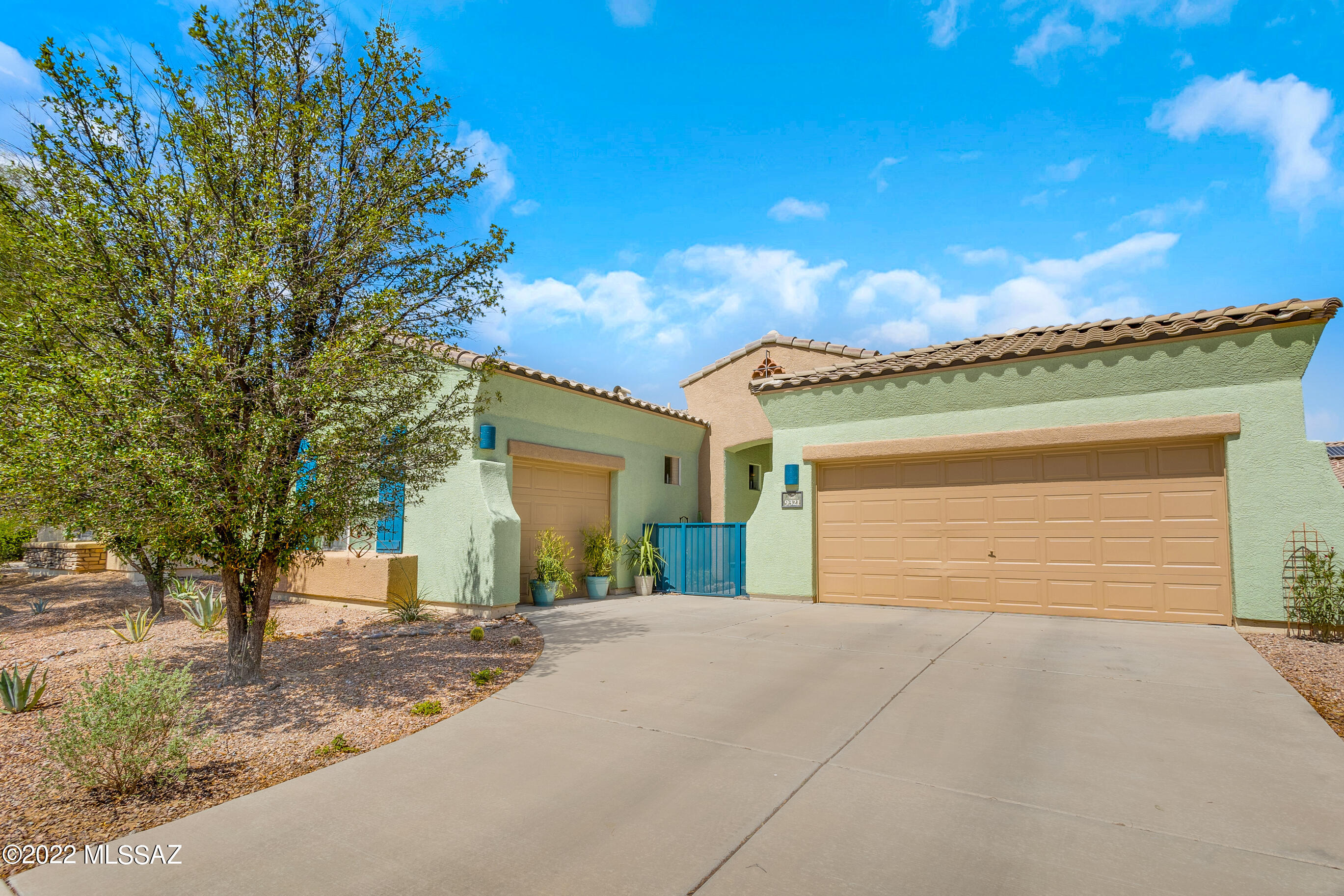 More than move in ready. Owners have upgraded an already lovely home with great extras. New exterior and most of interior paint. New gas range. New hot water tank. New condenser on AC. New pool sand filter and pump motor plus auto pool vacuum. Coolaro sunshades on all sun-facing windows. Best of all... two small bedrooms converted into one massive bedroom plus study. Also 3rd garage converted into guest bedroom fully insulated with false wall at garage door and mini split AZ/Heater.