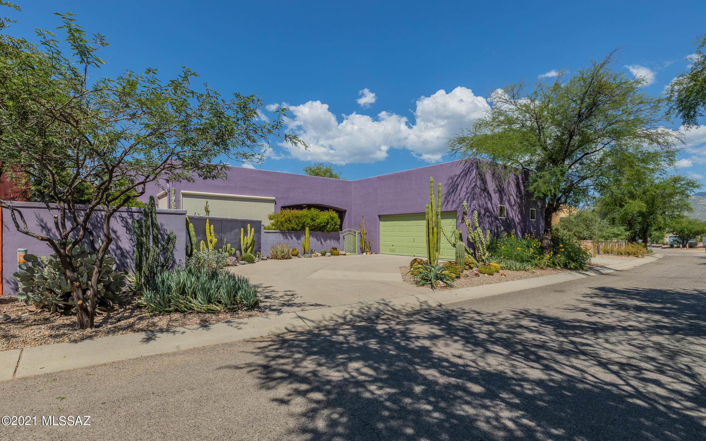You know those special homes that feel warm, inviting, happy and well-cared for? A place you love to wake up in the morning, and wind down at the end of the day? This is just that kind of home AND it's in the highly sought after community of CIVANO! Light, bright, colorful & spacious this popular 1802sf Doucette 3BR/2Ba home is ready for you! Thoughtful upgrades throughout including a 3.7KW Owned Solar PV system.  An extended patio w/remote power sun shades, extended yard w/room for hot tub, exquisite landscaping & custom wrought iron fencing/gate – this yard is sure to please. Bordering a coveted desert pathway this great location is close to many favorite Civano amenities. Check out all the photos to appreciate what this beautiful home & community have to offer- then come see it SOON!
