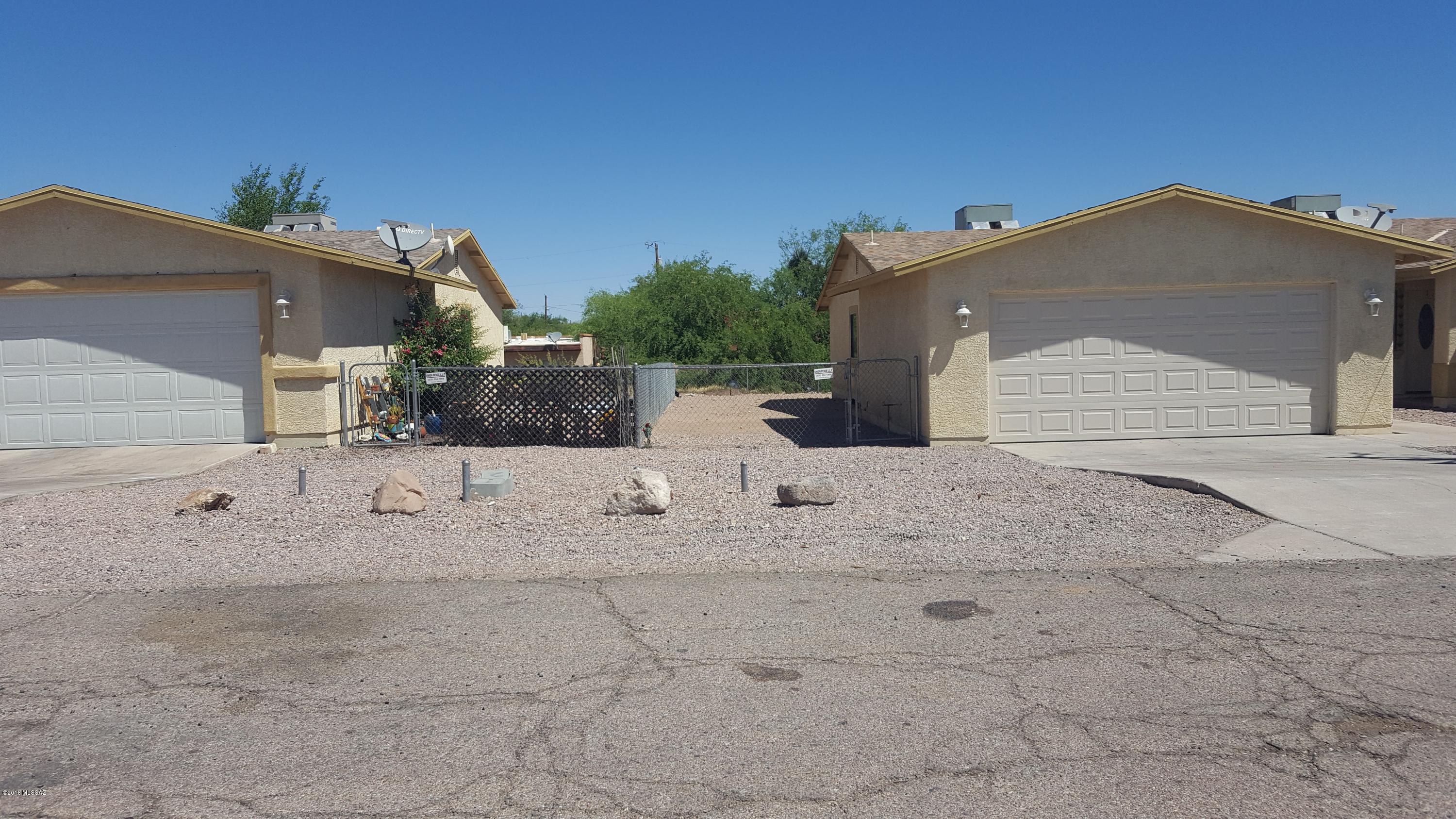 This is a sister property to the duplex next door at 434 Sendero Loro. Seller would prefer to sell both properties at the same time, but will consider selling each one separately. Each unit is 3 bedrooms and 2 full baths with an attached 2 car garage. Each unit is individually fenced. Well maintained property and is fully rented. Floor plan and fixtures are the same as sister property next door. View inside photos of 434 Sendero Loro.