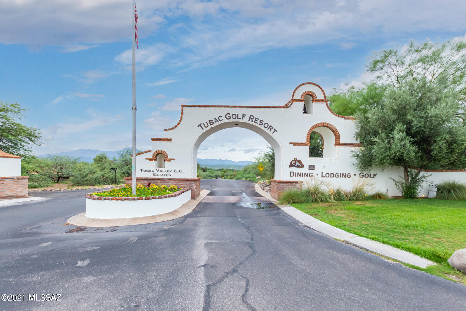 Location is key in this burnt adobe constructed Territorial home which commands attention on the large corner lot in the coveted Tubac Valley Country Club Estates! With three bedrooms and three baths, this home also offers a formal living room, a family room, dining room and a large kitchen with casual dining space as well as a breakfast bar. When you want to relax, use the large east facing covered patio overlooking the pool and close to the outdoor fireplace & built-in barbecue. Oh, yes, don't forget the views of the Santa Rita mountains and the golf course! Very close to the resort clubhouse, fine dining and the historic Anza Trail.  Call for your private showing of this one of a kind home!
