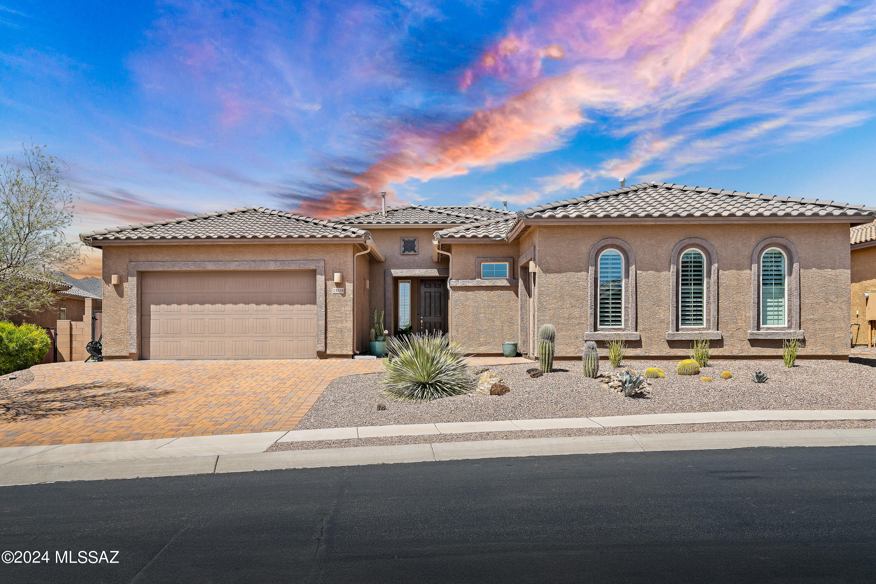 Welcome to your second chance at owning this exquisite property! Back on the market due to a buyer's unforeseen circumstances, this is your opportunity to seize the dream of living in Oro Valley's finest. Benefit from a pre-inspected, move-in ready home, with minor repairs already taken care of. And here's the cherry on top: the seller is offering a special incentive of $10,000 towards closing costs or interest rate buy-down with an acceptable offer. 
Step inside this contemporary marvel, meticulously designed to blend functionality with luxury. This rare multifunctional Lennar floor plan features a spacious 4BR 2.5BA main house. The gourmet kitchen seamlessly connects to a great room, creating the perfect space for gatherings and everyday living. Plus, the primary suite boasts patio access and 2 walk-in closets for added convenience. Outside, discover your own modern resort-style oasis. A custom gas fire pit sets the stage for cozy evenings, while a lavish spa and serene zen garden invite relaxation and outdoor entertaining. 
But that's not all,this property includes private guest quarters with 1BR/BA, a living room, a kitchenette, and a walk-in closet with a laundry unit. The air-conditioned 3rd bay garage is perfect for a man cave or exercise room, offering added versatility. Whether accommodating multigenerational living or hosting guests, convenience and comfort abound. And don't forget the rooftop balcony,sip your wine and savor breathtaking Arizona sunsets in ultimate comfort.
For families, Innovation Academy, Oro Valley's top elementary school, is within walking distance, sparing you the pick-up and drop-off chaos. Hohokam Park and scenic walking trails are just steps away, perfect for evening strolls with your furry friend.

Schedule your tour today and make this dream home yours!