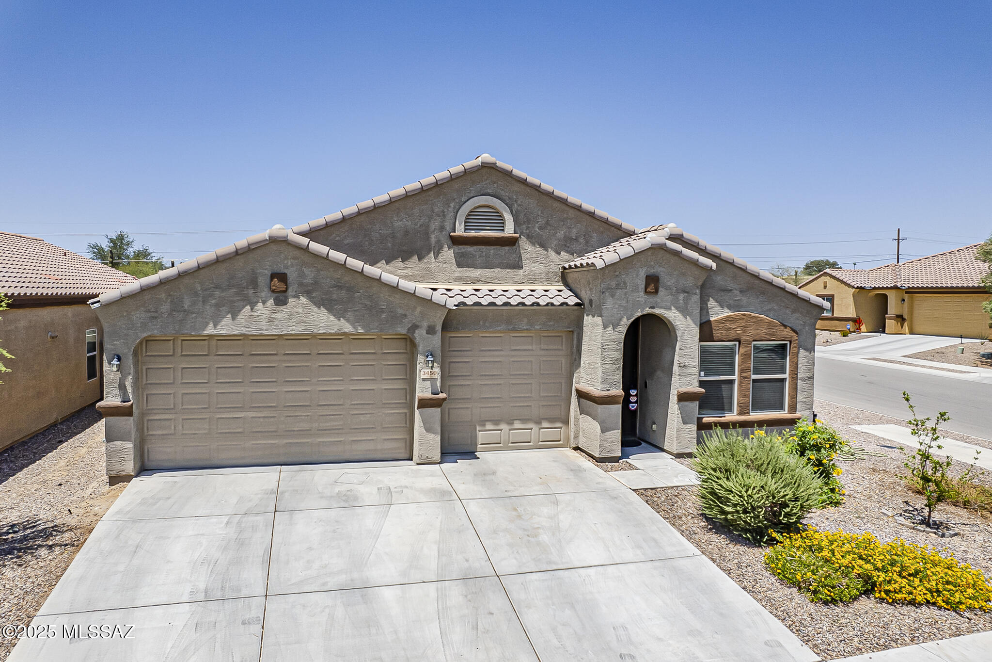 This house has it all! This beautiful home has 4 beds, 2 bathrooms and a 3-car garage. Located in Hardy Estates on a desirable corner lot that backs up to a common area. The expansive lot is accented by low maintenance landscaping, scenic mountain views, as well as ample outdoor space to enjoy watching the game on your covered patio or checking out the stars in your hot tub. The whole family has plenty of cabinetry and stainless-steel appliances, as well as an island for extra counter space and feeding kids on the go. The master bedroom has a spacious layout with an en-suite master bath with double vanity and walk-in closet. Come see this amazing home you won't be disappointed.
