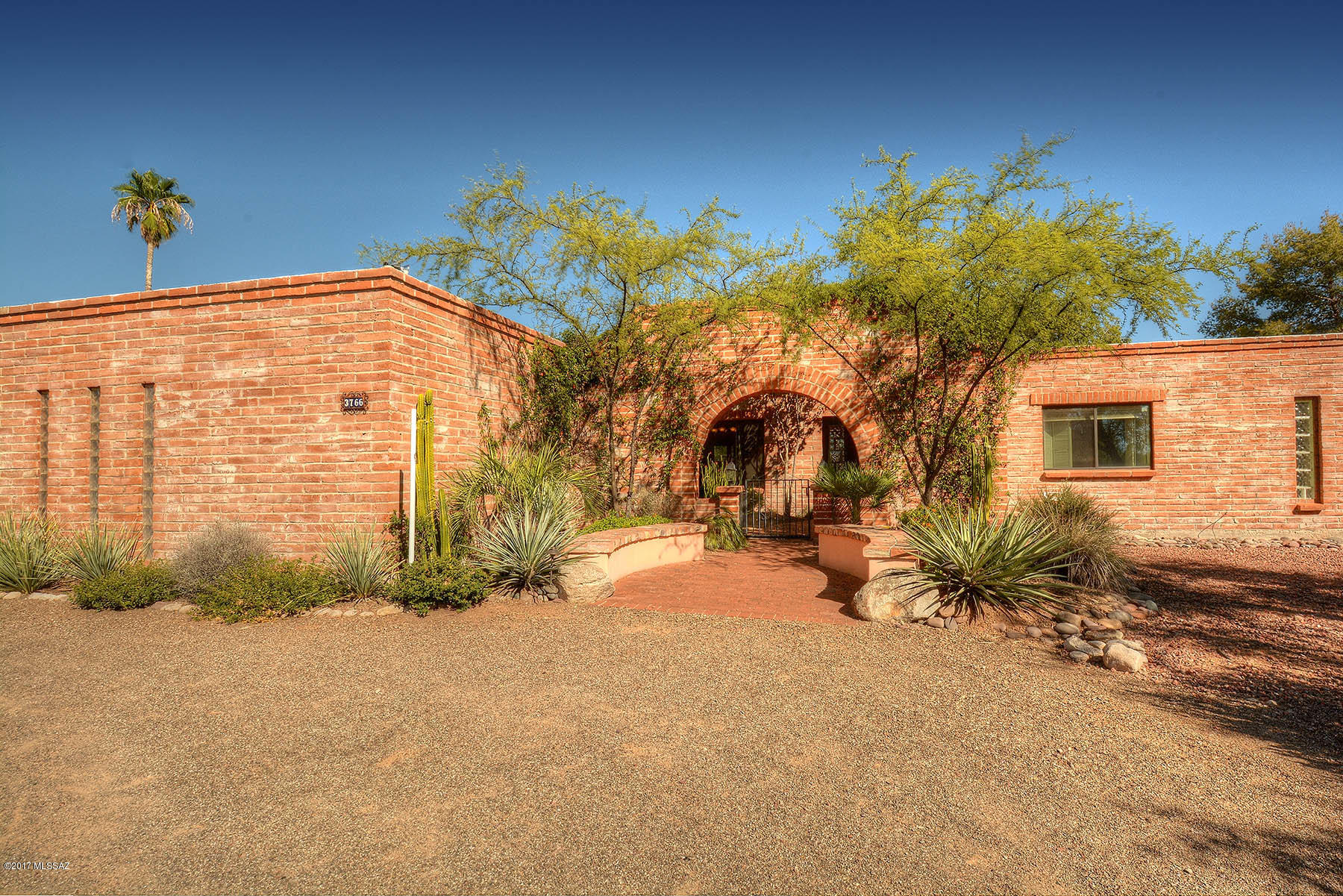 Wonderful masonry home on a great private lot in the lower Foothills near Sabino Canyon, boasts a beautiful backyard oasis, great floor plan including a well appointed open kitchen, gracious fireplace, Den/Library or could be an additional bedroom, central vac, abundant storage, terrific mountain views and excellent outdoor entertaining spaces, including a sparkling pool & spa, covered patios, & a separate shady ramada from which to enjoy the mountain views!