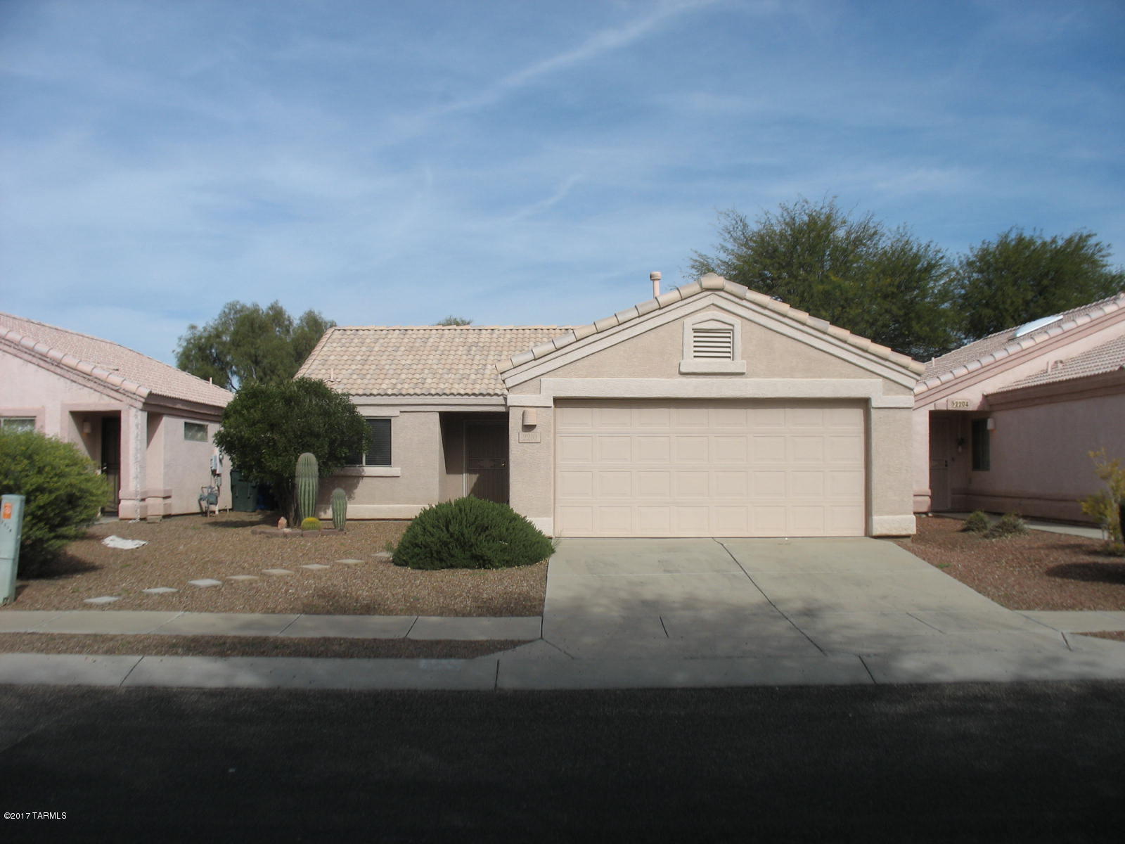 Great starter home or for the retiree! close to shopping, bus lines, and restaurants. Tiled floors, nearly new carpet in bedrooms, cover back patio, mission tile roof, low maintenance front and backyards,2 car garage, come and see it because it won't last long!