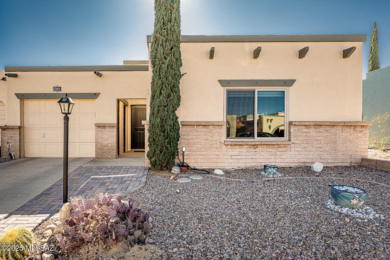 The pictures show the nice updates to this home in the last two years. Owner has done a great job of adding tasteful and thoughtful upgrades to the house. Done with neutral and coordinating colors, it is totally move in ready. You can be the beneficiary! With 1512 square feet you can feel the extra square footage in the great room and the main bedroom. Lots of elbow room plus a nice sized second bedroom with enough room to be an office AND a hobby room.  Some of the living room furniture will be for sale for a low cost. See the list in the document section. Desert Hills 2 is located close to the GVR center with a pool, ceramic and lapidary studios, plus nice billards and workout areas. Priced well and in great shape, this one will appeal to everyone who wants a Green Valley getaway!