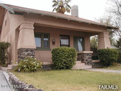 Pre leasing - for next fall- Available August,2019Updated and charming 3 BR-2 Full baths -4 blocks from the U of A and less than 1 mile from Banner Medical .  Hard wood floors and ceramic tile thru out- All appliances including  washer/dryer.   Split bedroom floor plan, brick fireplace in the living room.  and spacious master bedroom.  Lighted ceiling fans in every bedroom. Must see to appreciate!