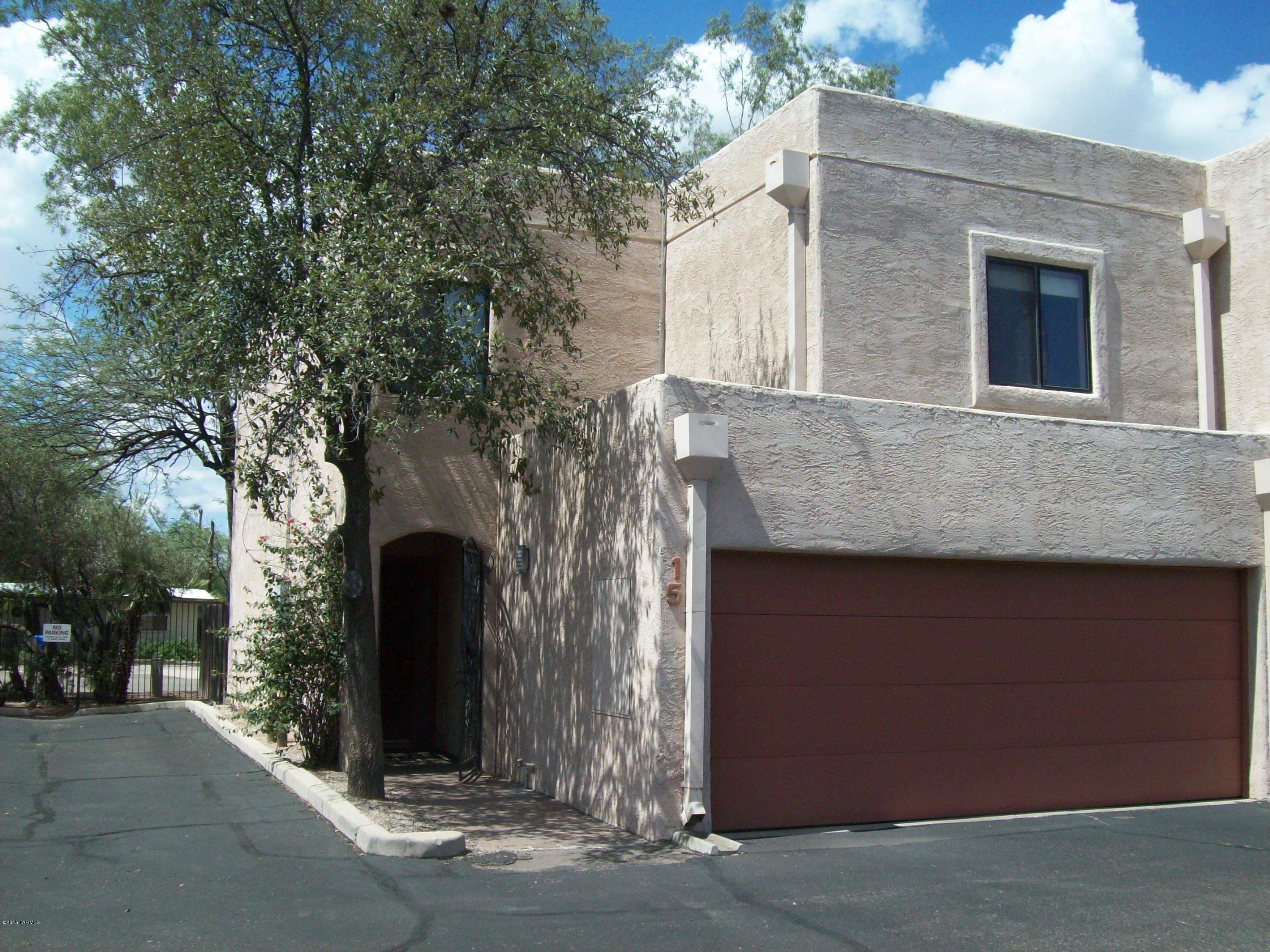 With this 2br plus loft, 2 1/2bath, 1464 sq ft home you have it all. Home has a very modern interior. Vaulted ceiling in den. Gorgeous tile throughout. Serene back yard for nice quiet moments. This home has solar panels on the roof making your utility bills very affordable. Close to everything, restaurants and shopping. Community pool and spa included.