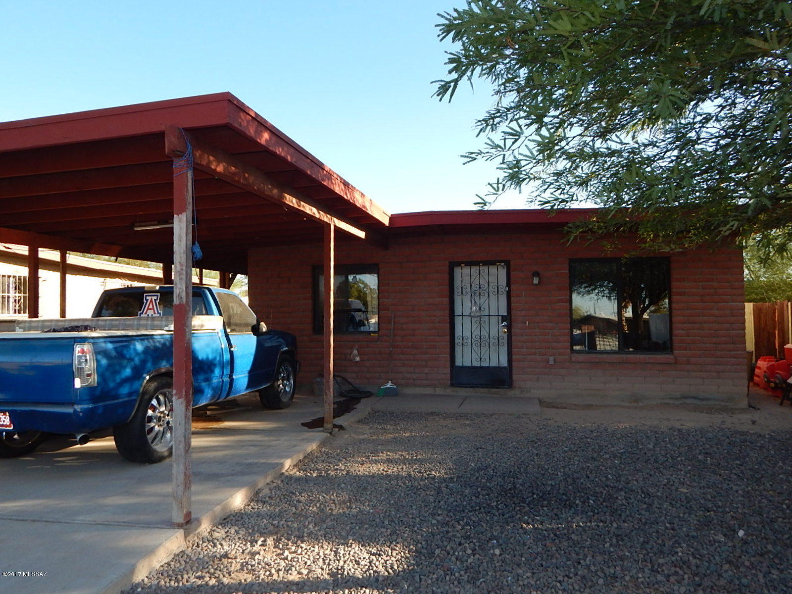 Solid construction. 3 Bedrooms / 2 Baths. Fenced yard.