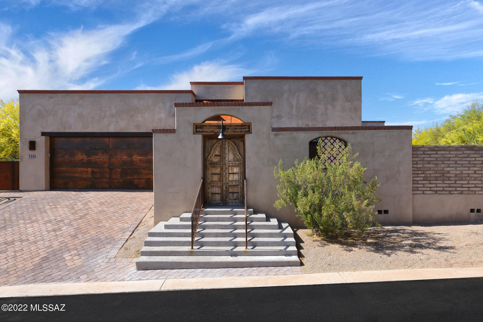 New Construction! Located in the coveted Sky Ranch, minutes from all major shopping, I-10 and The Ritz Carlton resort. Split floor plan, unique design, high end appliances, private court yard in a quiet gated impeccably maintained community located in a peaceful cul-de-sac. Oversized garage, an extra 6' wide and 4' deep for Texas sized trucks.  High ceilings and great for entertaining or simply showing off.  Groin vault foyer proceeding to a double barrel entryway.  Fully insulated garage.  Custom 12' island, custom designed steel walls, too many special features to mention, really a must see in person. You would be lucky to call this home.

Owner/Agent/Designer/Builder is Barbara DeWitt/DreamBuild LLC.
