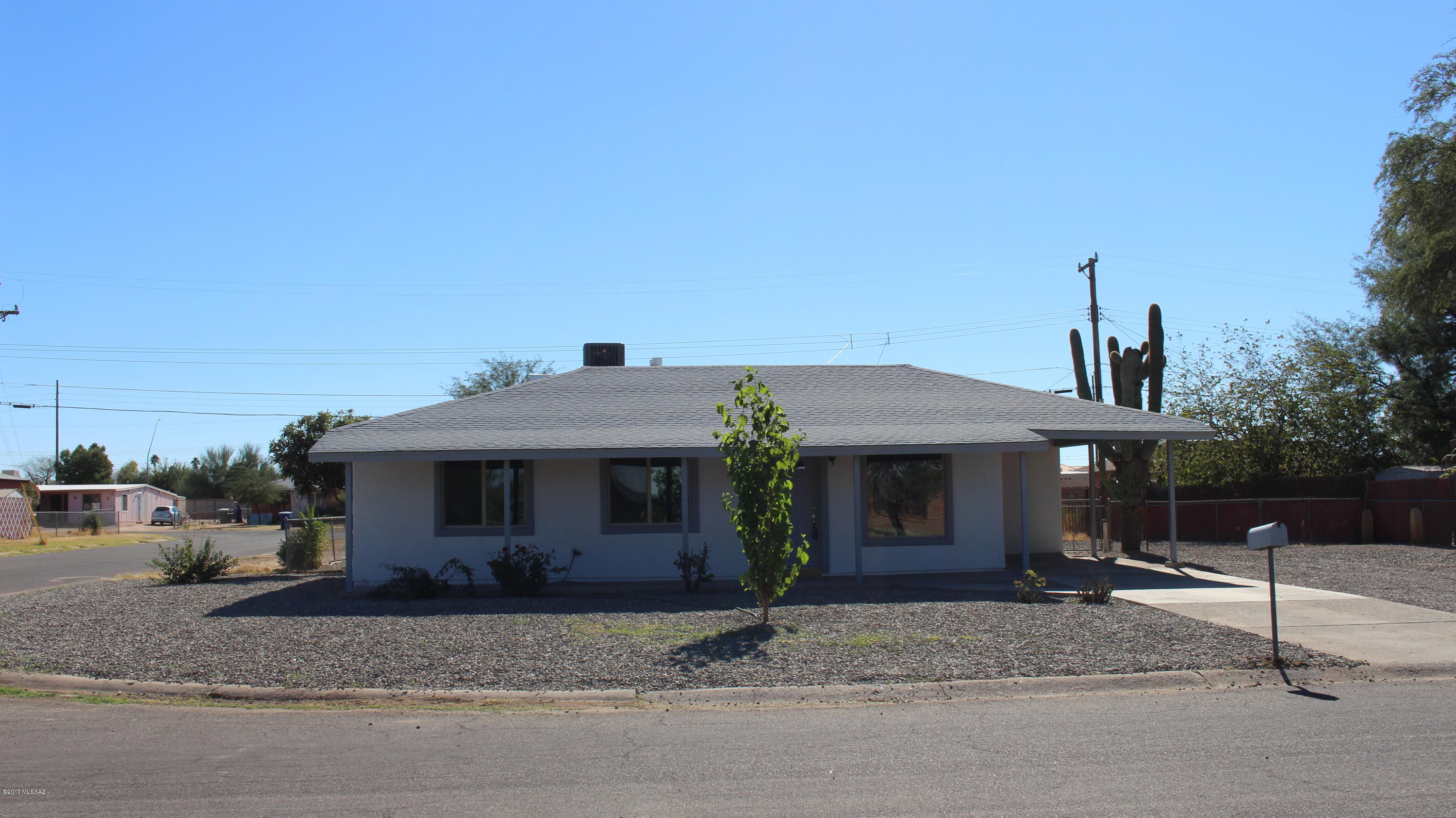 Completely Remodeled & Immaculate Ranch Home. This is a must see home. This 3BD/2BA home is located on a corner lot with a nice huge backyard. New ceramic tile throughout, new carpets in the bedrooms, new kitchen and bathroom cabinets, new stainless steel appliances, granite countertop, new fixtures and two-tone paint. Ready to move-in. Seller is related to agent.