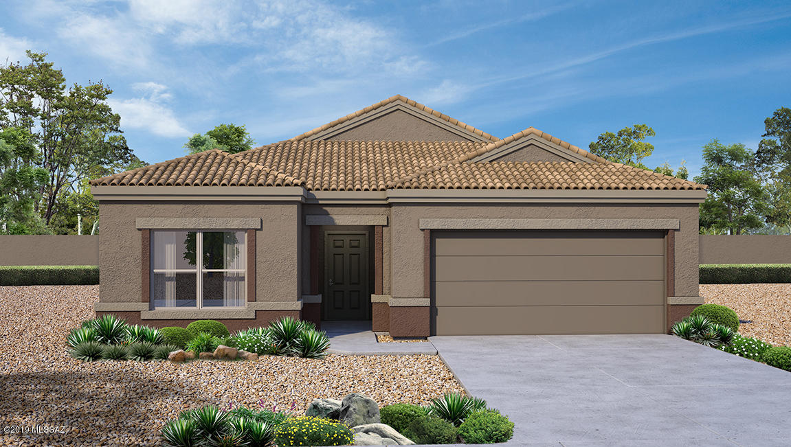 At the new Hardy Estates community you'll enjoy the natural setting and great location. This one story home boasts 1,693 sq. ft. 3 bedrooms and 2 full bathrooms home features Open Great Room/Dining area,soft water loop, 8' Garage Doors, 8' Exterior and Interior Doors, gas BBQ drop, Patio Ceiling Fan Prewire, Door from MBR to Master Bathroom, Separate Master tub and Shower, 4' gate.  Your Gourmet Kitchen comes complete with 42'' stained Ivory Cabinets, Stainless Steel Gas Range Ceramic Tile is included everywhere except the bedrooms. Brand New community – Close to Shopping & Entertainment – Great tucked away location. Come live The Life!