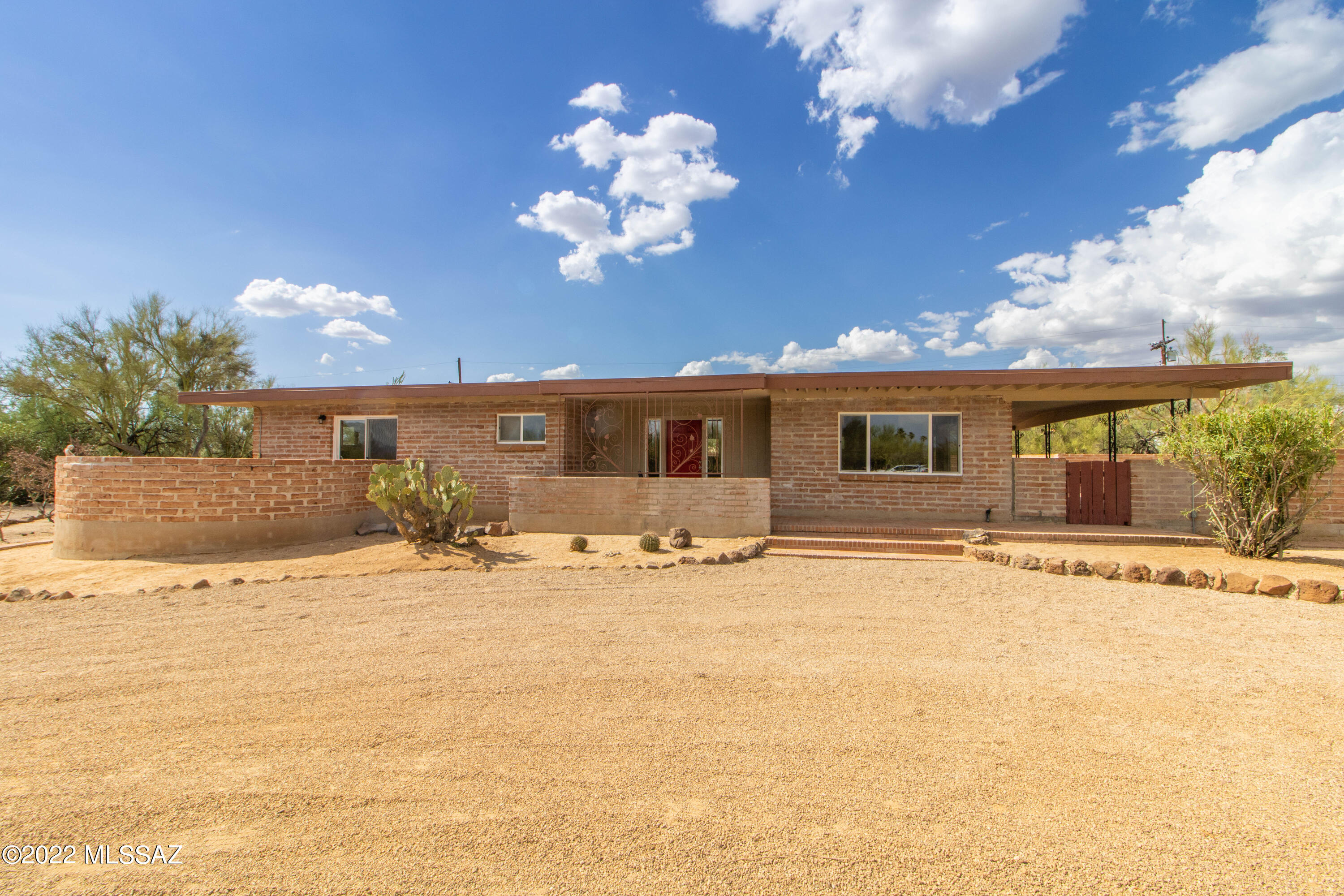 Beautifully remodeled 3 bedroom 2 bath home located in the Casa Adobe Estates. Turn key with new: interior/ exterior paint, carpet, brush nickel fixtures, HVAC, and many more beautiful finishing touches. The great room features a statement fireplace perfect for relaxing by. This dazzling kitchen is equipped with granite countertops, stainless steel appliances, and an abundance of modern cabinetry. The primary bedroom has access to a private courtyard. Step outside and take a splash in the sparking pool that has been replastered and equipped with new equipment. Schedule a showing today! Owner is a licensed agent.