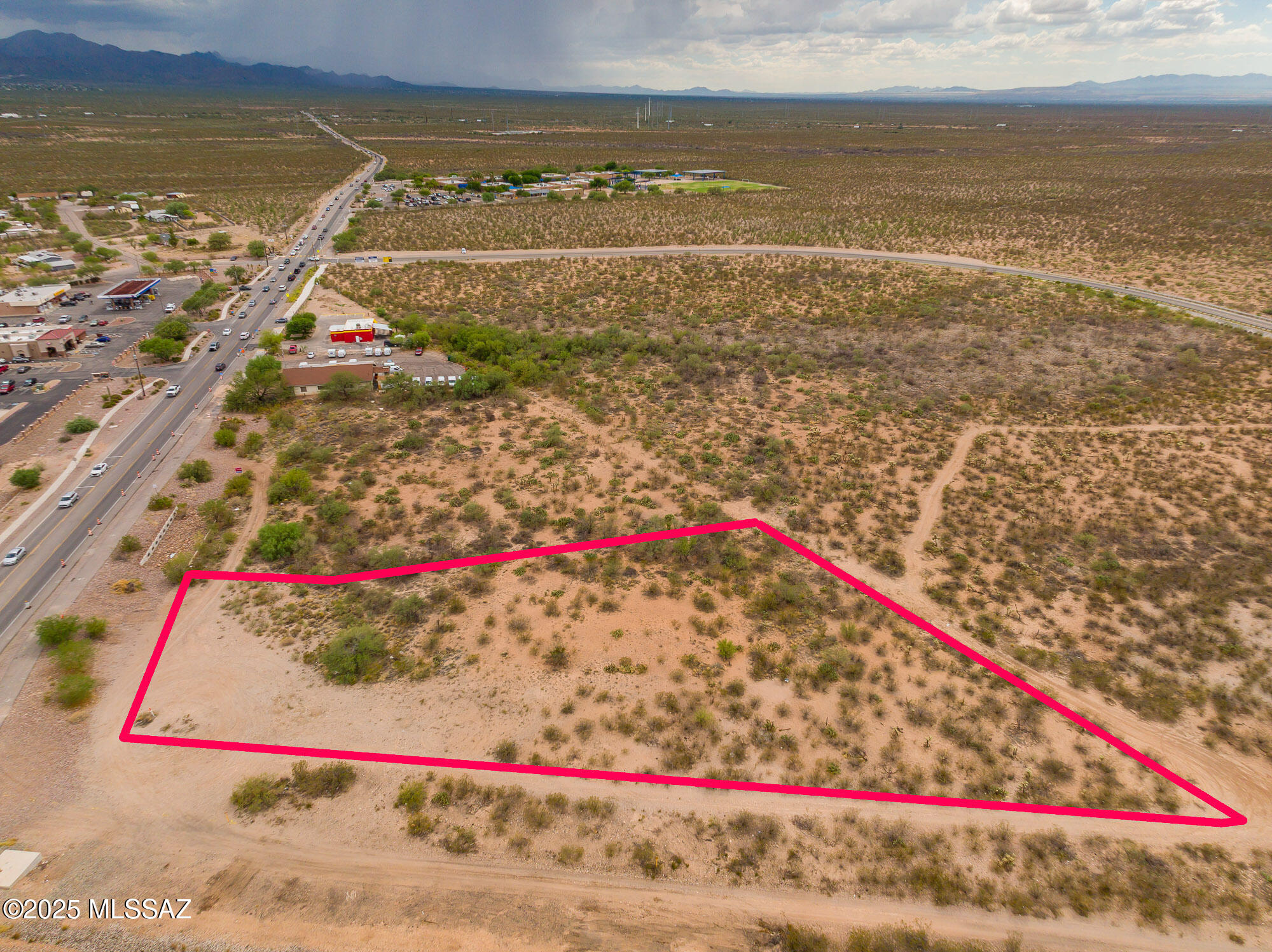 Prime Development Opportunity In Growing area. This 1.59 acres parcel  of land is zoned CB1 for commercial use with high business  growth potential in Vail, AZ. Utilities are available at the site. Ready for development.