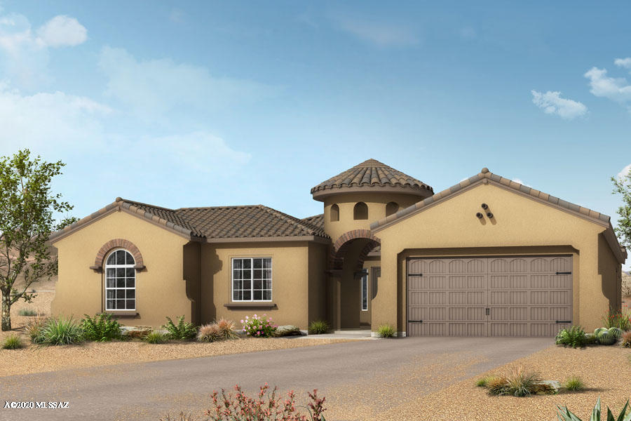 Move-in ready!! This Terrain with Rustic Spanish elevation features open great room concept with 16' sliding glass door to extended back patio. Sliding glass doors also at dining area & retreat room. Gourmet kitchen offers granite counters, maple cabinets w LED uner-lites, recycle center & Pots & pan drawer, 5-burner gas cooktop, separate microwave/oven combo & walk-in pantry. Additional options include: executive height bath cabinets, 2-Tone paint and more