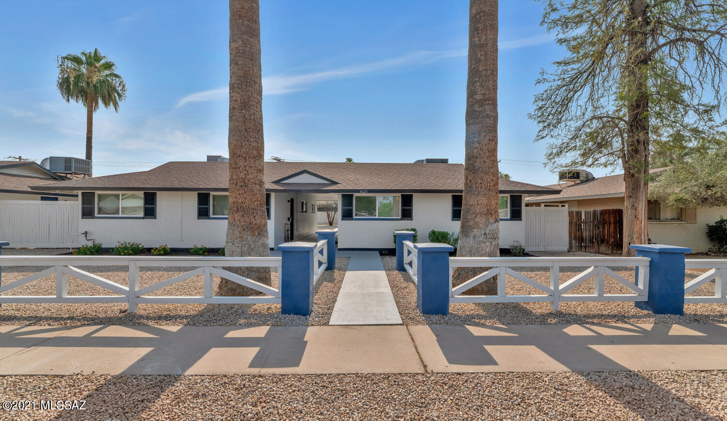 This is one of two side by side Triplexes. The finishing remodel is being done now and is being done while this property is fully occupied with paying tenants.
Over 100k per building spent so far and the owner is not done yet! Ceiling fans in all bedrooms and living areas. New Dual Pane Windows. EXTENSIVE new landscaping.  Exterior painting to come.  New Exterior Doors; New 2 inch wood Faux Blinds; New Coin Operated Laundry Lease; New Interior Laundry Rooms. Much More-see Documents Tab for additional documents. Buyer to verify all facts and figures.