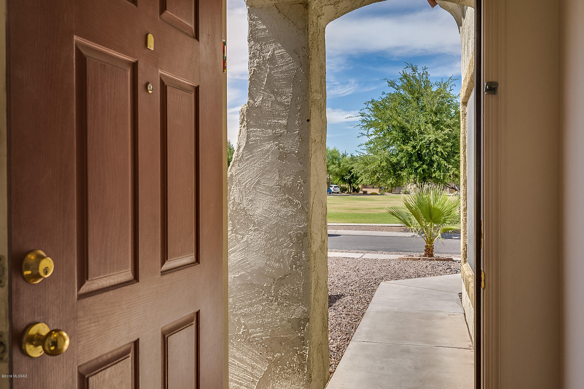 Your new pulte home has all the right features in all the right places.  Located in the resort community of Rancho Sahuarita you have access to every amenity you can think of! your home is on of the most energy efficient homes in the community and features enery star appliances, system, windows and insulation.  You can wave those high energy bills goodbye as you enjoy your beautiful new home's private backyard.  Your upgrade package includes, plush new carpet, stainless steel appliances, fresh designer paint colors, a fully landscaped backyard with turf & pavers, and an open concept floor plan.  The home has been cleaned and landscaped to perfection because you deserve nothing less. So when would you like your key?