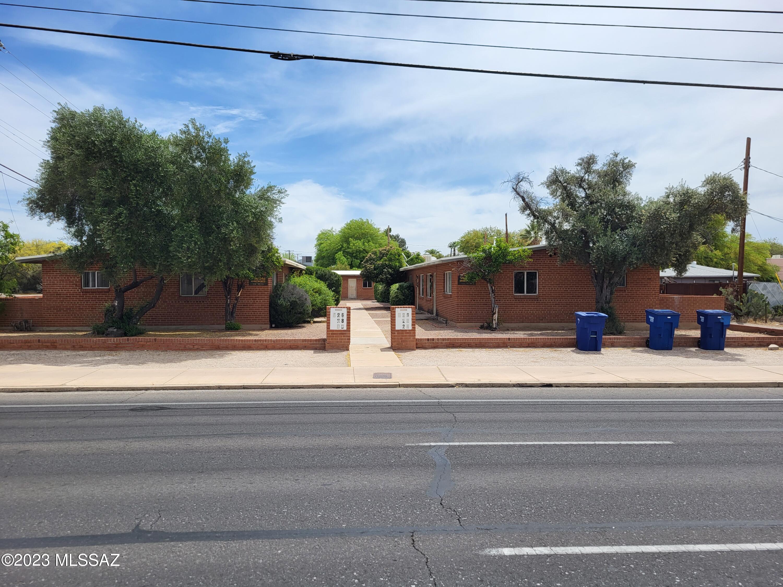 Ventura Apartments is a tremendous value add remodel opportunity located in Sam Hughes, Campbell and 7th Street. Comprised of five buildings on two R-2 zoned lots, combined .36 acres of land. Two duplexes each with two 1/1 units 820 sqft each, two standalone 2/1 houses 972 sqft each and a 320 sqft laundry storage building. All units have a front and rear entrance with a private fenced patio. Open courtyard design with six covered  spaces and additional uncovered spaces at the rear of the property. Units are individually metered for electric & gas with a master water meter. This is a great opportunity to rehab the units and maximize rental rates in one of the highest rental markets in the city. The property will be open May 4th & 5th  10am-2pm. Call listing agent to make an appointment.
