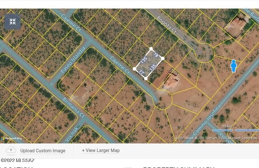 flat lot to build your house. Paved road, Great mountain views.