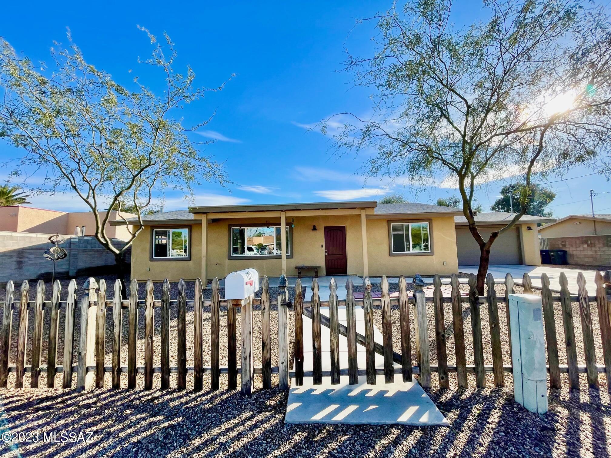 Newer build (2017) 3 bed, 2 bath home in a great central location close to Reid Park and right next Lineweaver Elementary School. Mountain views!! Open and bright split bedroom floor plan with lots of windows and ceiling fans in every room. The kitchen features granite counters, lots of cabinet space, center island, stainless frig, d/w, stove, and built-in microwave. Washer and dryer are also included. Tile flooring in main areas and carpet in bedrooms. Large driveway, with extended 2 car garage, for lots of off-street parking. Nice sized low maintenance fully fenced back yard. Newer build (2017) 3 bed, 2 bath home in a great central location close to Reid Park and right next Lineweaver Elementary School. Mountain views!! Open and bright split bedroom floor plan with lots of windows and ceiling fans in every room. The kitchen features granite counters, lots of cabinet space, center island, stainless frig, d/w, stove, and built-in microwave. Washer and dryer are also included. Tile flooring in main areas and carpet in bedrooms. Large driveway, with extended 2 car garage, for lots of off-street parking. Nice sized low maintenance fully fenced back yard.

This home will be available January 27th for a 1-year lease. The rental rate is $1,780.00 per month and the security deposit is $2,670.00. If pets are allowed and approved, there is a $25.00 monthly pet fee per pet, plus a $150 non-refundable pet fee, per pet. Pets are subject to owner approval. 2 pets ok under 50lbs ok.

For REDUCED move-in costs, tenant may choose to pay a non-refundable monthly fee of $50.00 in lieu of paying the security deposit. If this program is selected, Tenant remains responsible for any damage at the end of the lease term and the sum of the monthly fees will not be credited to any damage amount.

Our residents are automatically enrolled in our Resident Benefits Package. The cost of this program is $29 per month. For more information regarding this program, please go to www.bluefoxproperties.com to the For Residents tab on the banner and click on the Resident Benefits Package on the drop-down menu.

Every adult age 18 and over must complete an application. The application fee is $55 per adult. The application process includes credit, criminal, previous rental history, employment, and income verification.