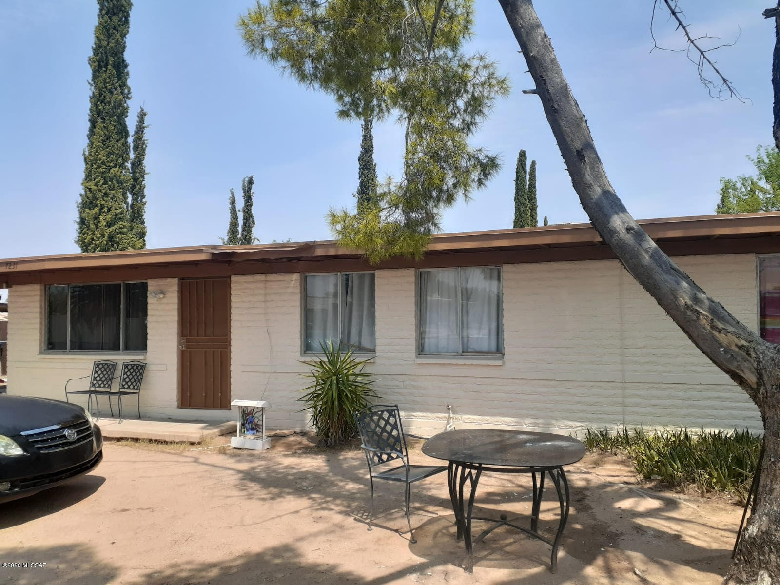 Cozy home with Shade trees. Larger 4 bedroom 2 Bath home, Freshly Painted Outside + 10 YR Elastomeric Roof Coating. Excellent investment property, Perfect for Owner Occupant or Investors. HUGE yard with RV Access.