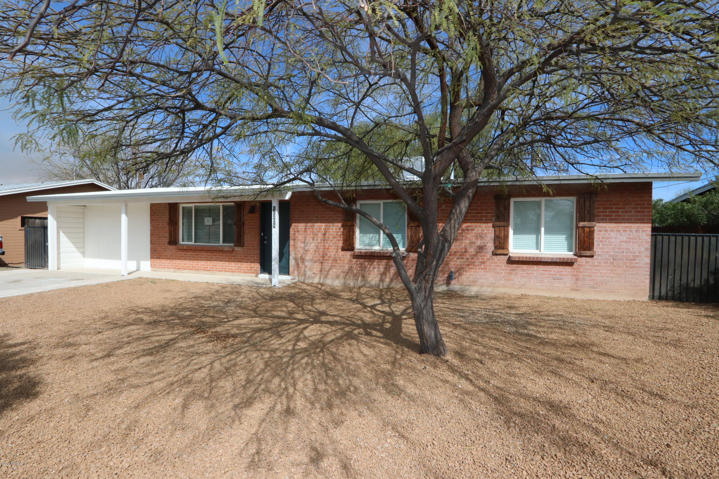 Pleasant and inviting 3 bedroom, 2 bath home with a den! Open and bright floorplan with stainless steel appliances, ceiling fans, easy care neutral flooring throughout, modern touches, and beautiful large backyard. Agent Owned.