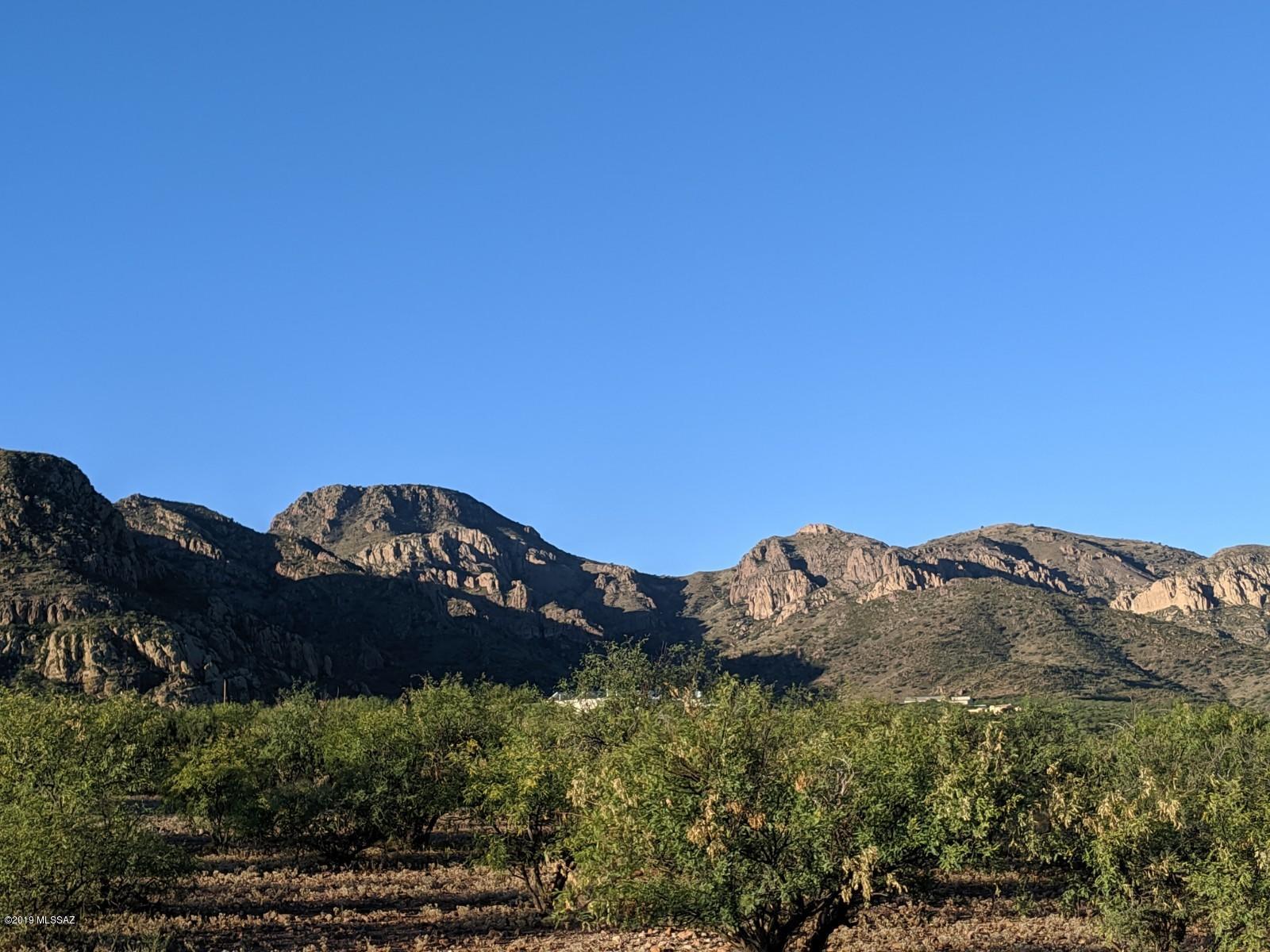 This property has VIEWS in all directions...
This 4.13 Acre lot in the desirable Aliso Springs area has it all. It sits on a bluff overlooking Tubac Village, the Santa Cruz River Valley, and the mountains beyond. Very private yet only 5 minutes from Tubac Village. Also very buildable... Utilities at the lot line. It is completely fenced with gates for vehicle access.