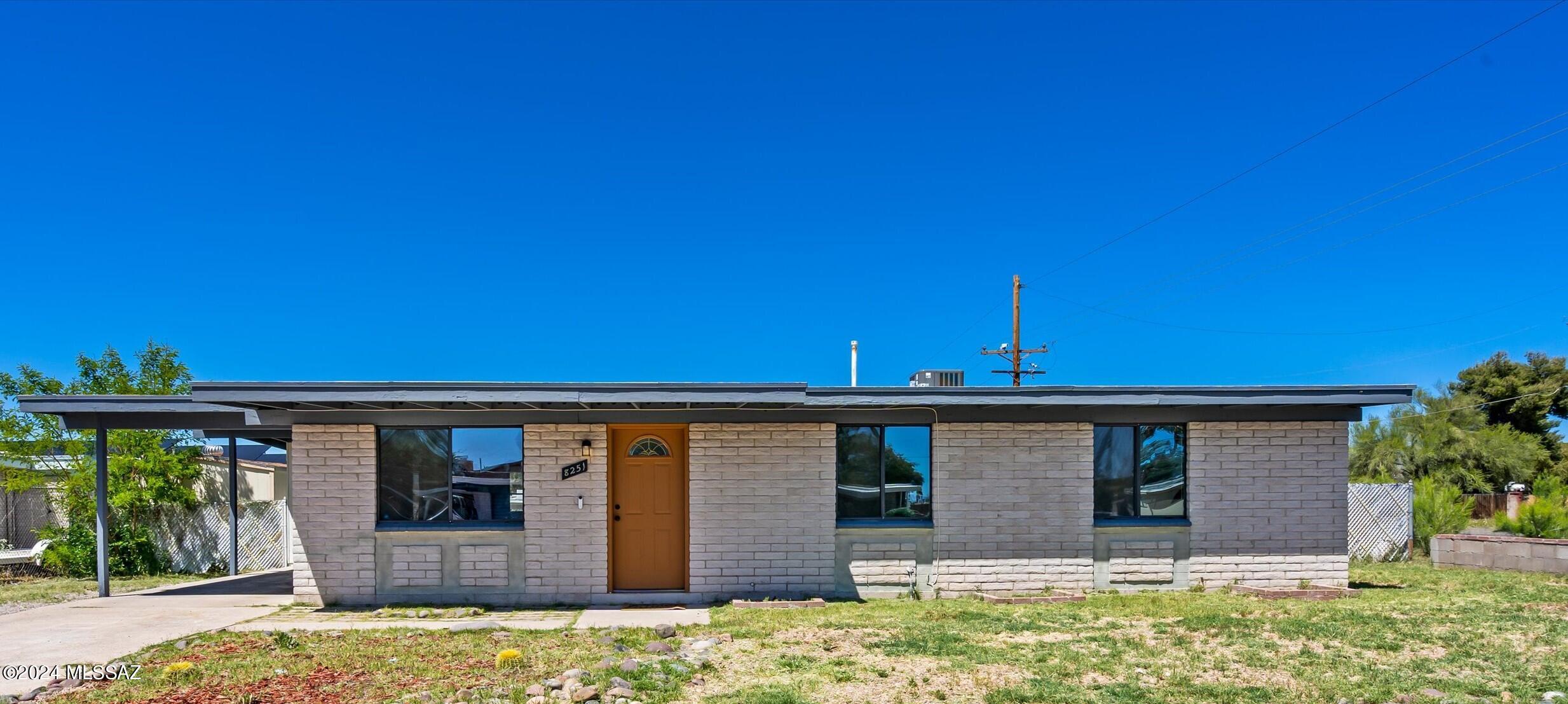 Welcome home to your fully updated three bedroom block house on a large corner lot with panoramic mountain views, in a well established, low turnover eastside community. Oversized yard with fenced dog run/garden area, two sheds for storage, Arizona room with metal door, and luxury kitchen with stainless steel appliances are some of the highlights of your new home. Plenty of extra parking in the extra long driveway, in the street, or out back, with double vehicle gate for backyard access too. The inside has been updated with all the modern touches, and the yard is full of opportunity to make it your own - plenty of room for a pool too! Enjoy the proximity of activities in Tucson, including DM, yet removed from main roads to enjoy mountain views in an updated home. See your new house today!