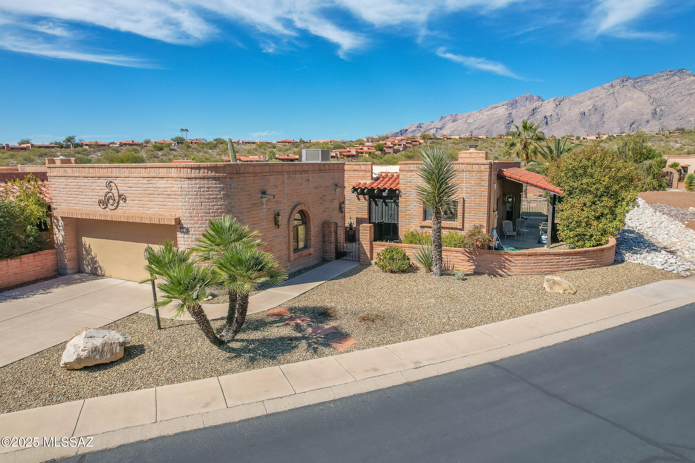 The perfect fulltime or getaway home. Stunning mountain views, pool, on quiet street with no homes across the street. This home has a delightful updated kitchen w/window overlooking open desert. nice Maple cabinetry and open to living/dining room space. Living overlooks mtn views w/ a cozy fireplace for those chilly winter evenings. you will love the large walk in shower in the primary bath. Community has pool, large Ramada, tennis court. Home can be purchased furnished. DO NOT DISTURB TENANT.