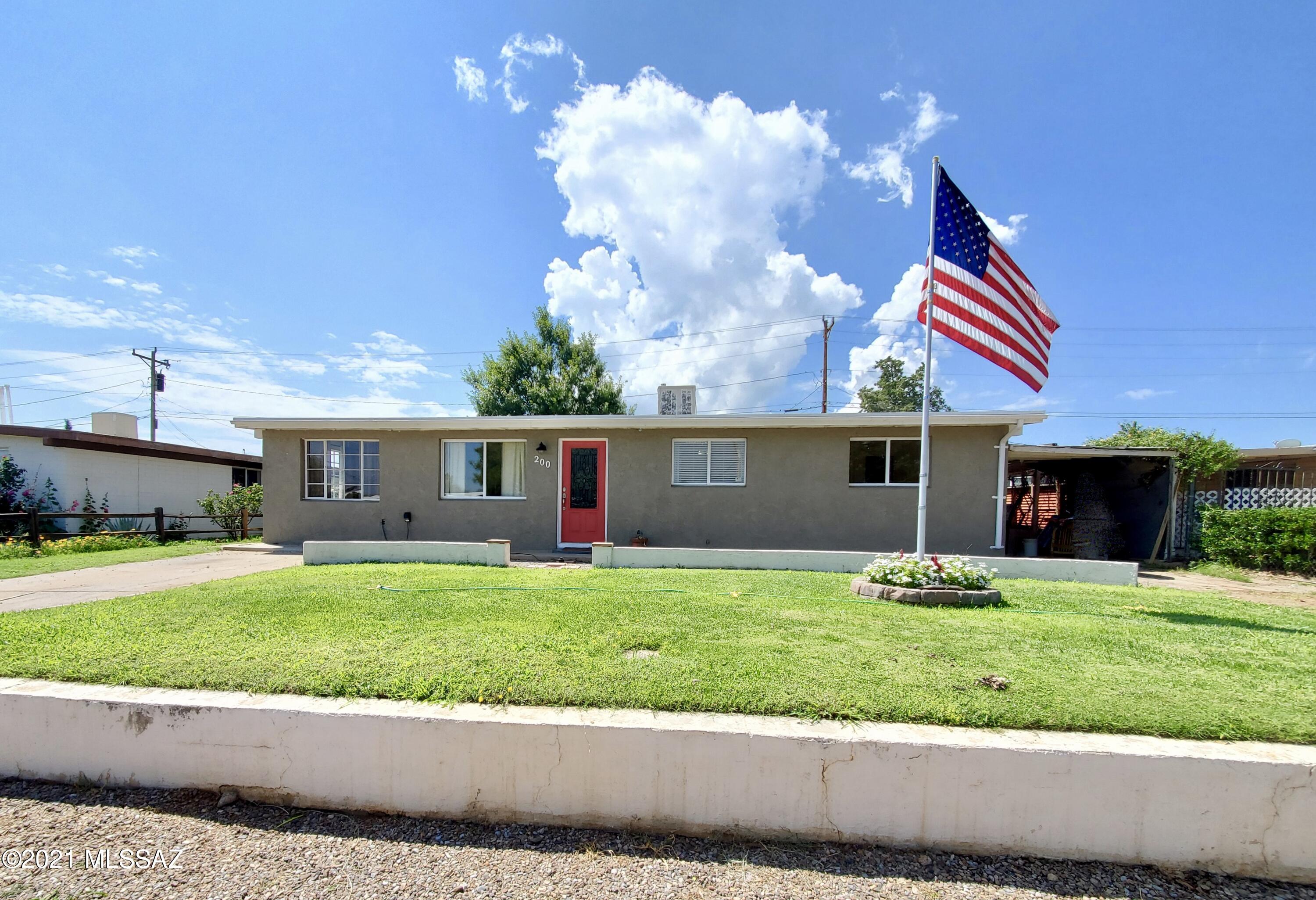 Cute as a button, nicely upgraded home with 3 bedrooms, 1.5 bathrooms, and 2 living areas, storage shed and a bonus room off of Owner's Suite. Come check out the upgrades in this one! Kitchen has concrete countertops, stainless steel backsplash and appliances! Full Bathroom is upgraded top to bottom! Bonus room off of Owner's Suite to use as a sitting area, office, workout room, etc!