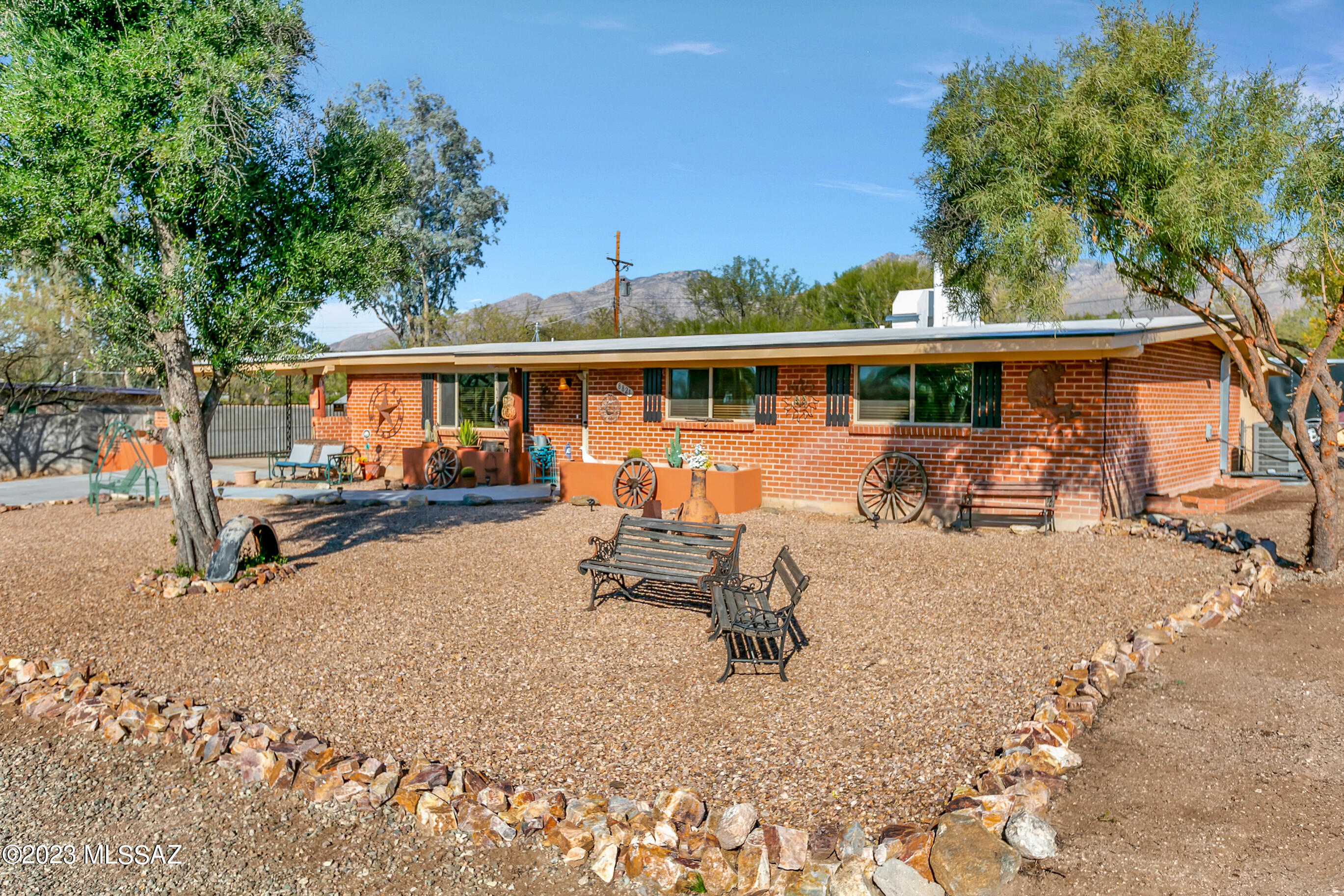 Don't miss out!! Perfect home for a winter visitor, investor, family or VRBO! What an opportunity to own this  perfectly remodeled 3 bd/ 2 bath ranch home on 1/3 acre lot in desirable northeast Tucson! Dual pane vinyl windows, porcelain tile, interior/ exterior paint, alder wood cabinetry & granite countertops in kitchen/ baths!  Electric 5 burner cooktop & refrigerator with ice maker/ water. Two sets of  French doors invite you to a full length rear porch. Main electrical panel service upgrade, newer Heating System and Master Cool. Central A/C! Entire roof completely replaced 2019! Space for RV parking/ workshop! Close to shopping, park, trails, mountains, fishing and skiing!  Relax, stay a while and call it HOME!