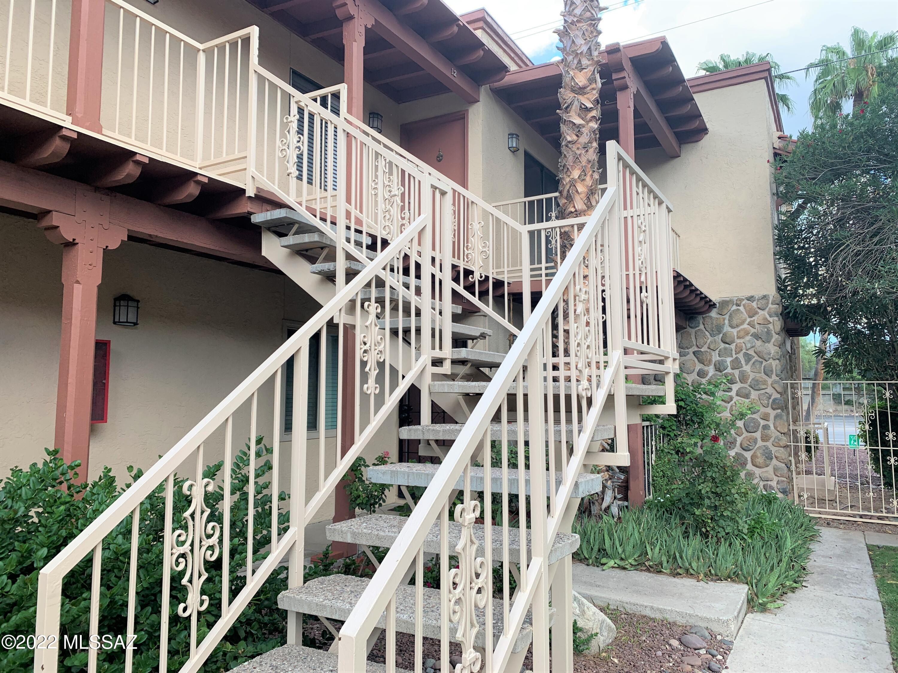 No Application Fees!  Well maintained 3 bedroom, 2 bathroom second floor North Tucson condominium located in Winterhaven East Condos.   Upgrades include two tone neutral paint throughout, upgraded carpeting, ceiling fans and upgraded window blinds.  Kitchen features dining area, granite countertops, pantry, electric range, stove top microwave, dishwasher and refrigerator.  Private balcony off the living room and walk-in closets in each bedroom.  Community pool offers all of the fun with none of the work. $300 refundable cleaning deposit applies. Refundable pet deposit would apply for approved pets.  Pet deposits are typically a minimum of $300 per pet and will vary based on type, size, breed, age and other relevant items. We do not charge up front application fees; however tenants to pay $40 per applicant to run background screening as we near the end of the screening process. Tenants to pay 2.9% monthly administrative fee. Contact us for more details.