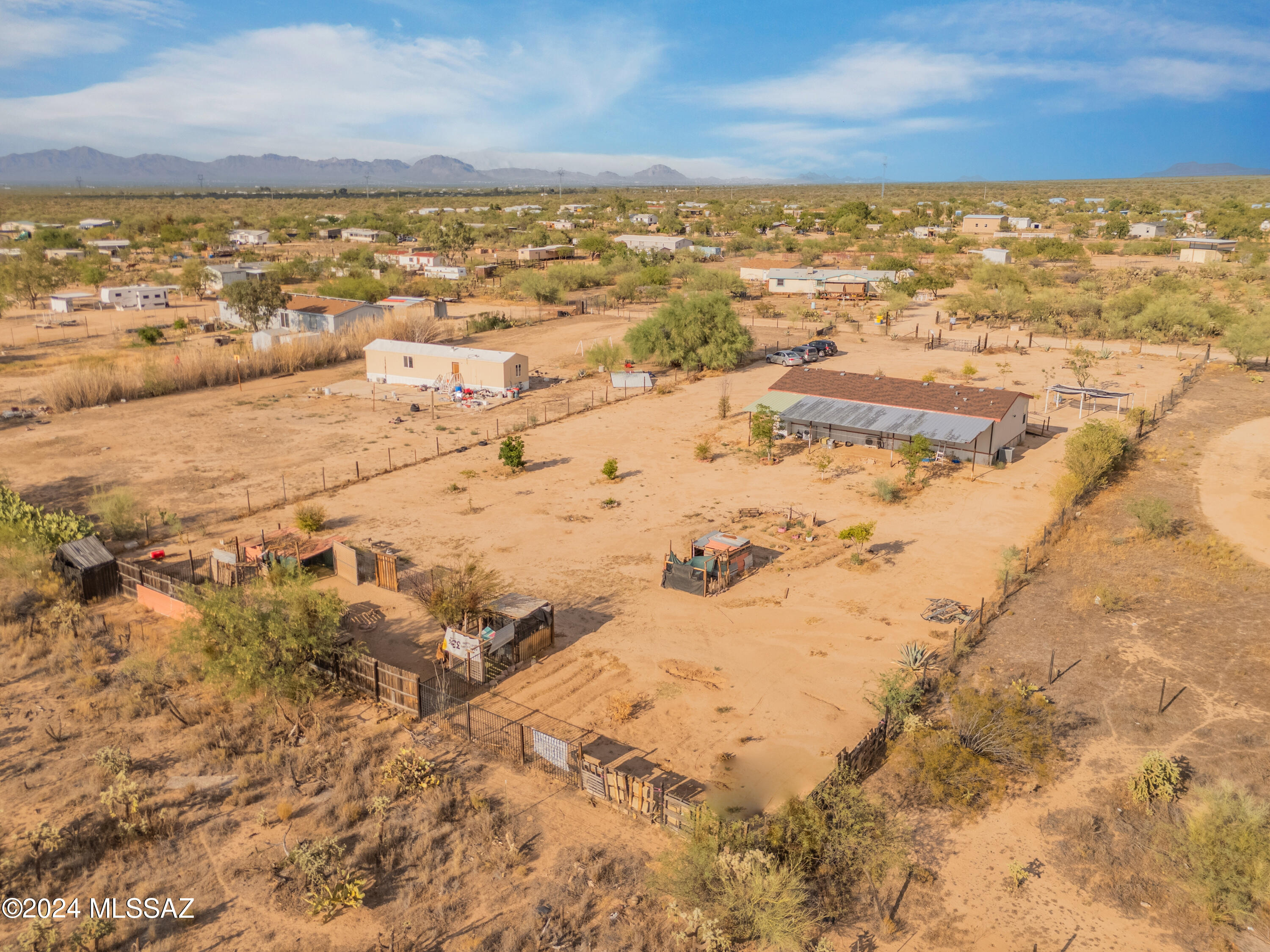 Located on a large 1acre property this 3 bed 2 bath manufactured home is just what you need. Fully fenced with a gate at the front creates privacy and security. Bring your horses, farm animals, and more to enjoy the quiet area. The home has many updates including tile flooring and newer cabinets and countertops. The primary bathroom shower has a luxurious feel with all its updates. Mini splits throughout the home allow you to efficiently cool the individual spaces. Large front porch gives you a great place to hangout and relax. Reach out today to set up your private tour!