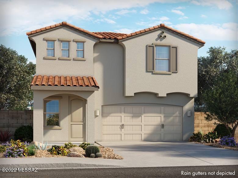 Brand NEW energy-efficient home ready January 2023! A beautiful foyer leads to the open great room adjacent to the kitchen and dining. Espresso cabinets with shaded grey granite countertops, blended stone tile flooring with multi-tone carpet in our Elemental package. La Estancia features great community amenities such as park, playground, pool, and splash pad. Known for their energy-efficient features, our homes help you live a healthier and quieter lifestyle while saving you thousands on your utility bills.