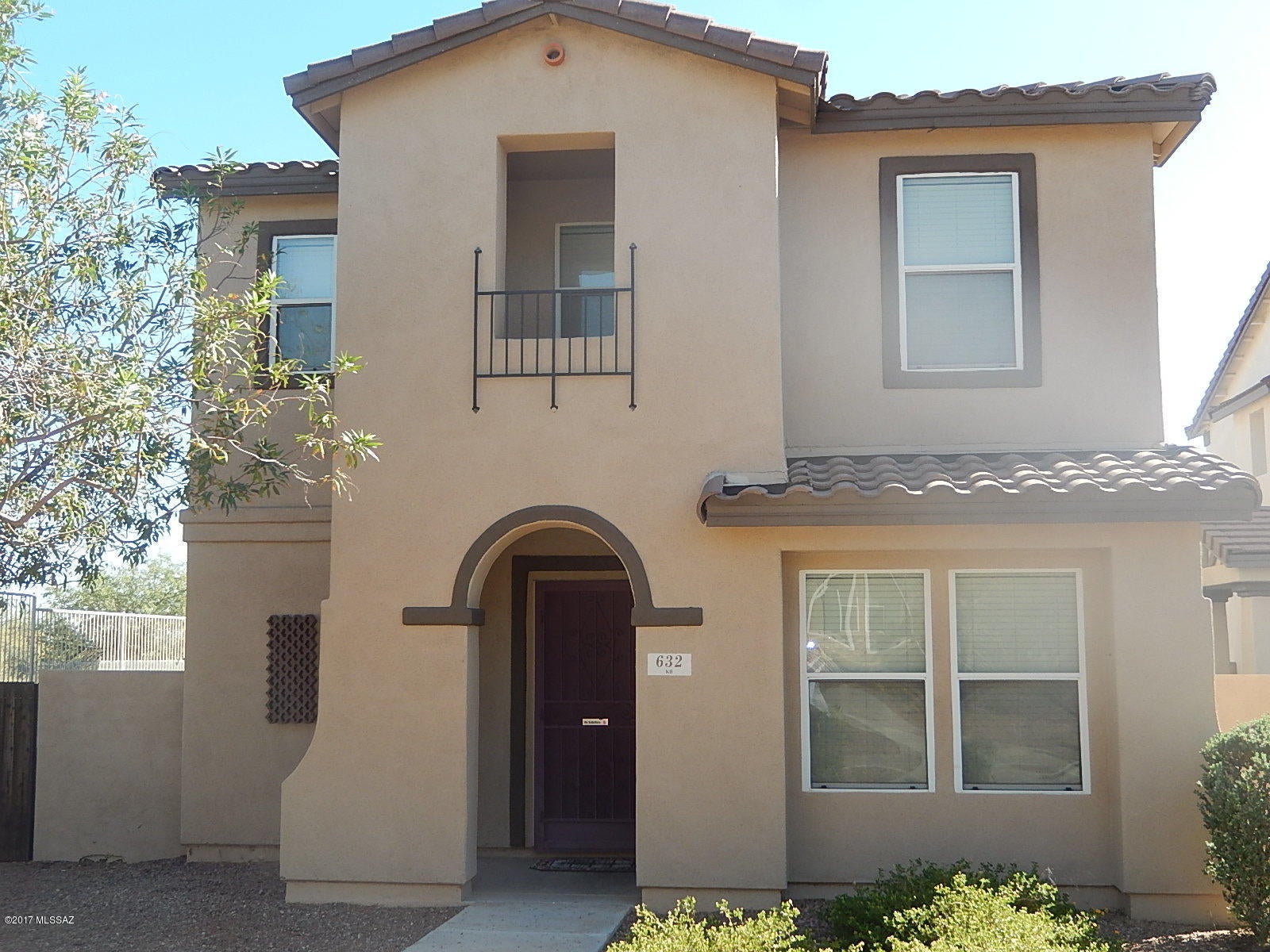This stunning 4 bedroom/3 bath home located in the master planned community of Rancho Sahuarita can be yours now. Home is low maintenance with tons of privacy. Offers spacious and open living area, fireplace, bedroom and bathroom on 1st floor, laundry room upstairs for convenience, loft area for another living space, and so many wonderful features. Back yard is private with no neighbors and comes with mister, paved brick patio, low maintenance, and front yard is taken care of by the HOA. Enjoy all of the amenities of Rancho Sahuarita with full access to club house, pool, tennis courts, great schools, walking trails and friendly neighbors. Call for your private showing today.