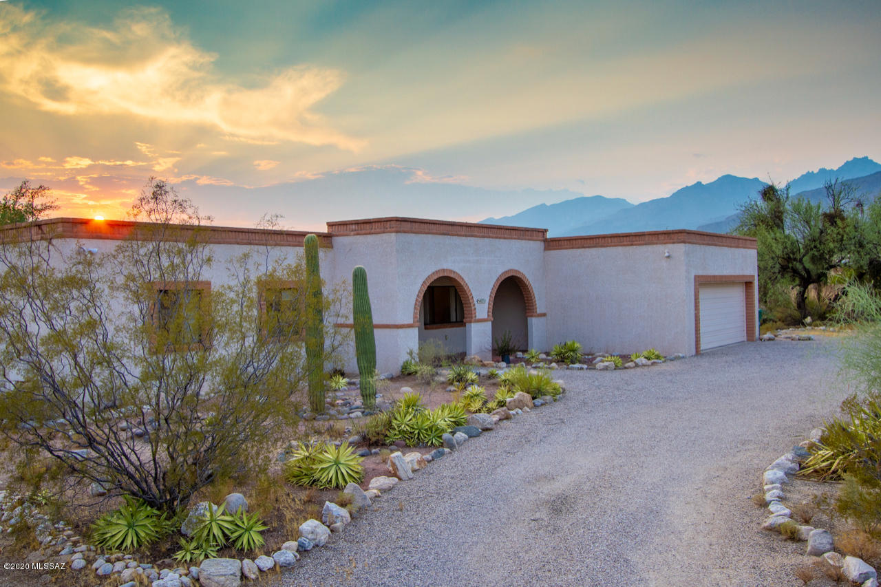 Amazing property featuring custom built home on 1+ acre lot in quiet cul-de-sac. Enjoy Arizona's picturesque sunsets from your large rear patio! Interior has open floor plan, large rooms, kitchen open to family rm, granite tops in kitchen, stone fireplace in family room, real wood floors,split bdrm plan 4th bdrm. Many upgrades & improvements including new water heater, new Pex water supply lines, new pool plaster & motor, new fridge & dishwasher, new paint & much more. Exterior has large backyard w/pool, mature mesquite trees, expansive covered rear patio to enjoy those spectacular sunsets, numerous saguaro & agave cactus providing beautiful spring blooms! Dog run area, room for RV, boat & more. See Renovations/Upgrades list in documents tab. Listing Agent is related to Seller.