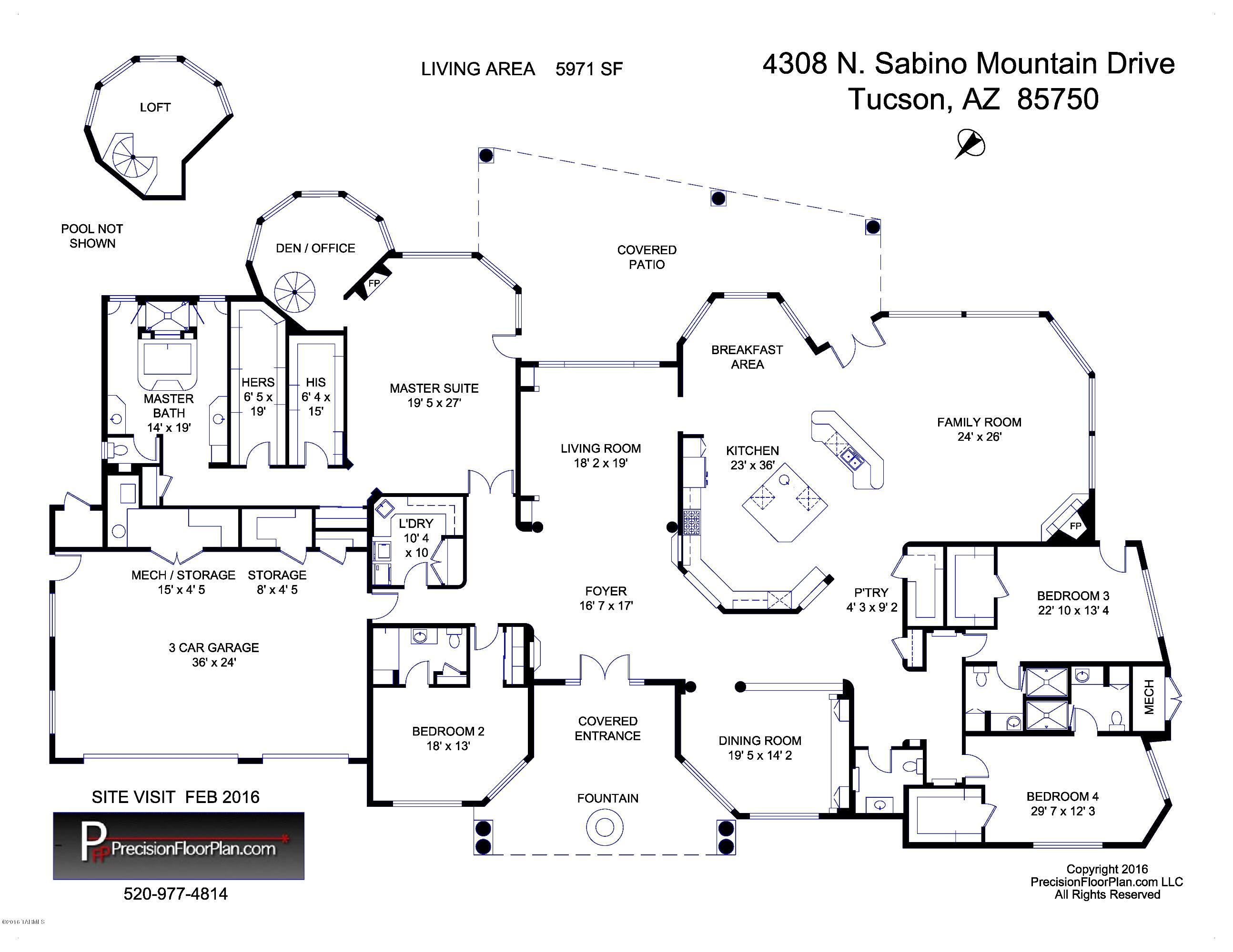 Sabino Mountain (1-290) - Residential