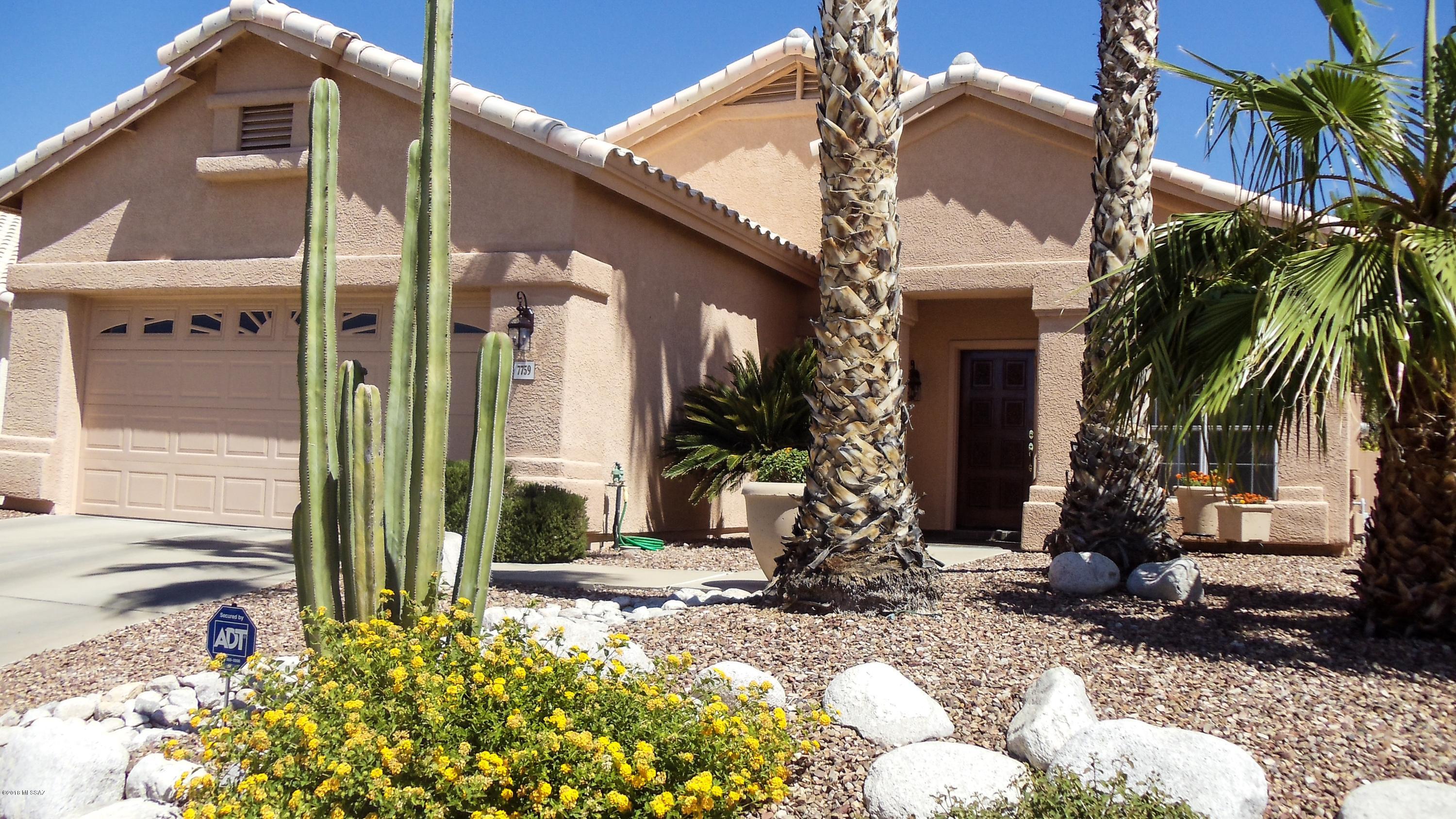 Gorgeous 4BR / 2Bath.  Home is located in district 16 school system in the foothills area.  Within walking distance to Sabino Canyon and near Mt. Lemon.  Also near shopping and dining.  This home is very well taken care of.  Recently remodeled with new Italian ceramic tile and upgraded carpet in the bedrooms.  Custom semigloss paint throughout home. Installed granite and remodeled kitchen with stainless steel appliances.  Bathrooms were also remodeled with tile throughout and new cabinets.  New ceiling fans and lighting.  Home was former model with upgraded steel framing.  Garage has extra built in storage cabinets and enclosed hot water tank and furnace.  Garage floor has epoxy paint for a clean look.  Front and rear enclosed yard are low maintenance with irrigation system and tiled porch