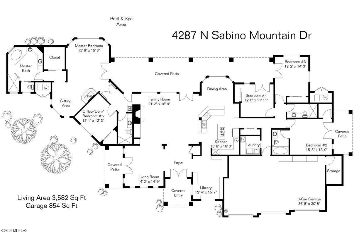 Sabino Mountain (1-290) - Residential