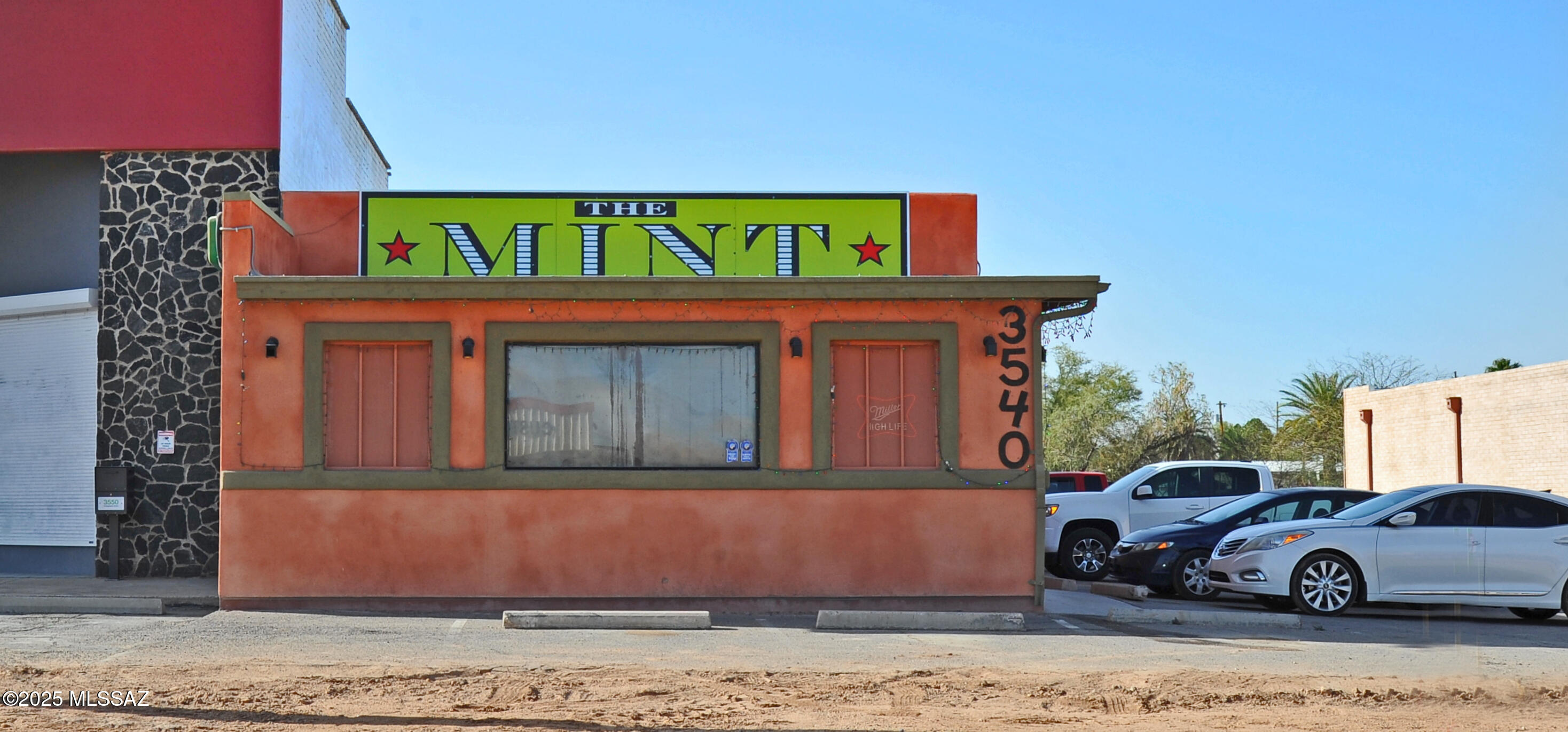 Own a piece of Tucson history with this successful and well run ''dive'' bar! The Mint started downtown in 1934 and is now located in an undeniably cool mid-century building, built specifically for the bar in 1966. Cozy neighborhood bar vibe, yet bigger than you'd think with an entry foyer and huge back patio with stage. Updated and exceptionally well maintained by its current owner with all systems in tip top shape. This is a turnkey opportunity with building and business included. Call for information and a private showing of this amazing offering!