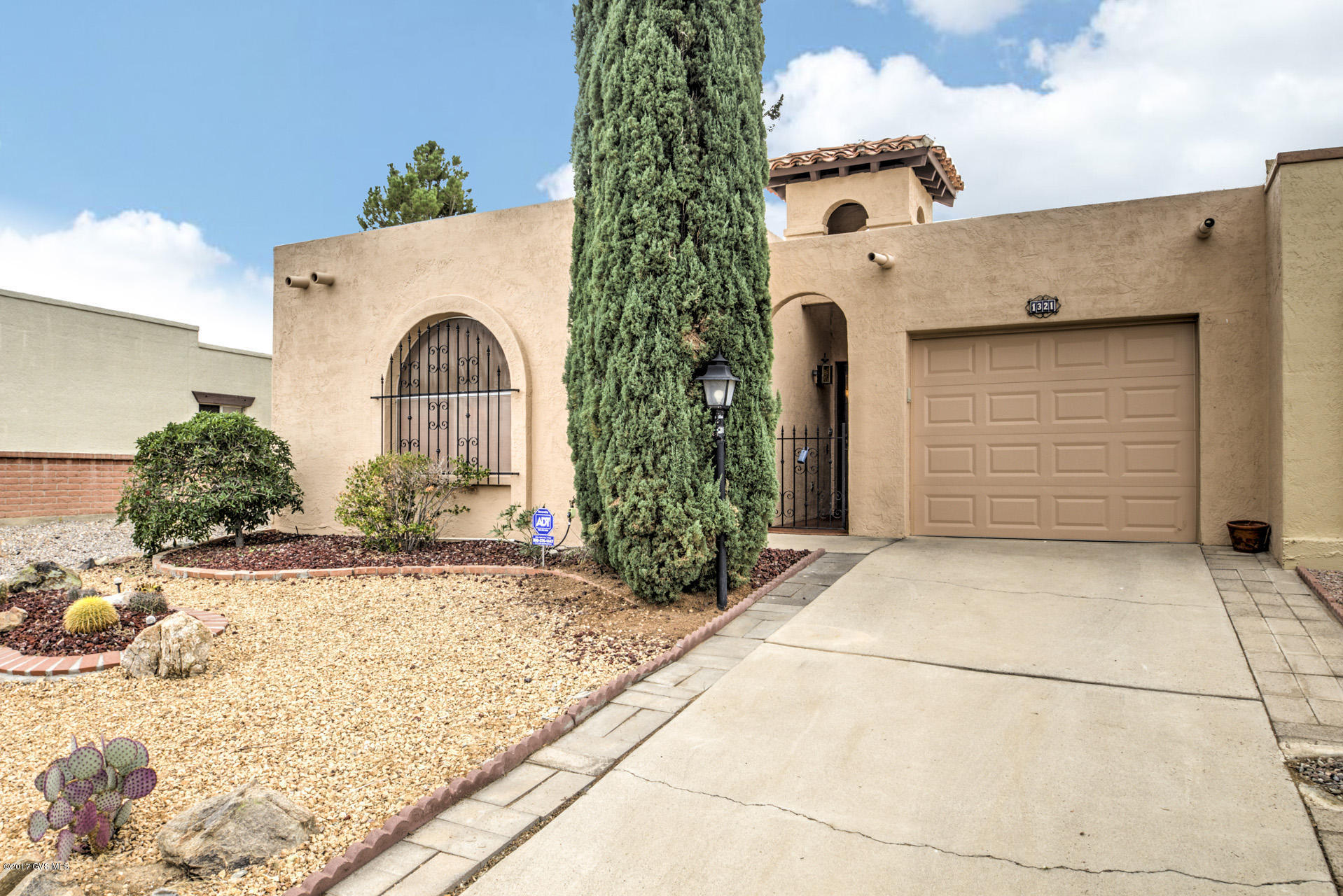Lovely Townhome. 2 bedroom, 2 bath with 11 x 16 enclosed AZ Room looking out on a panorama of desert vegetation and Mountain views! Enclosed garage. All appliances stay. Furniture available by separate bill of sale. Spotless clean and move in ready!