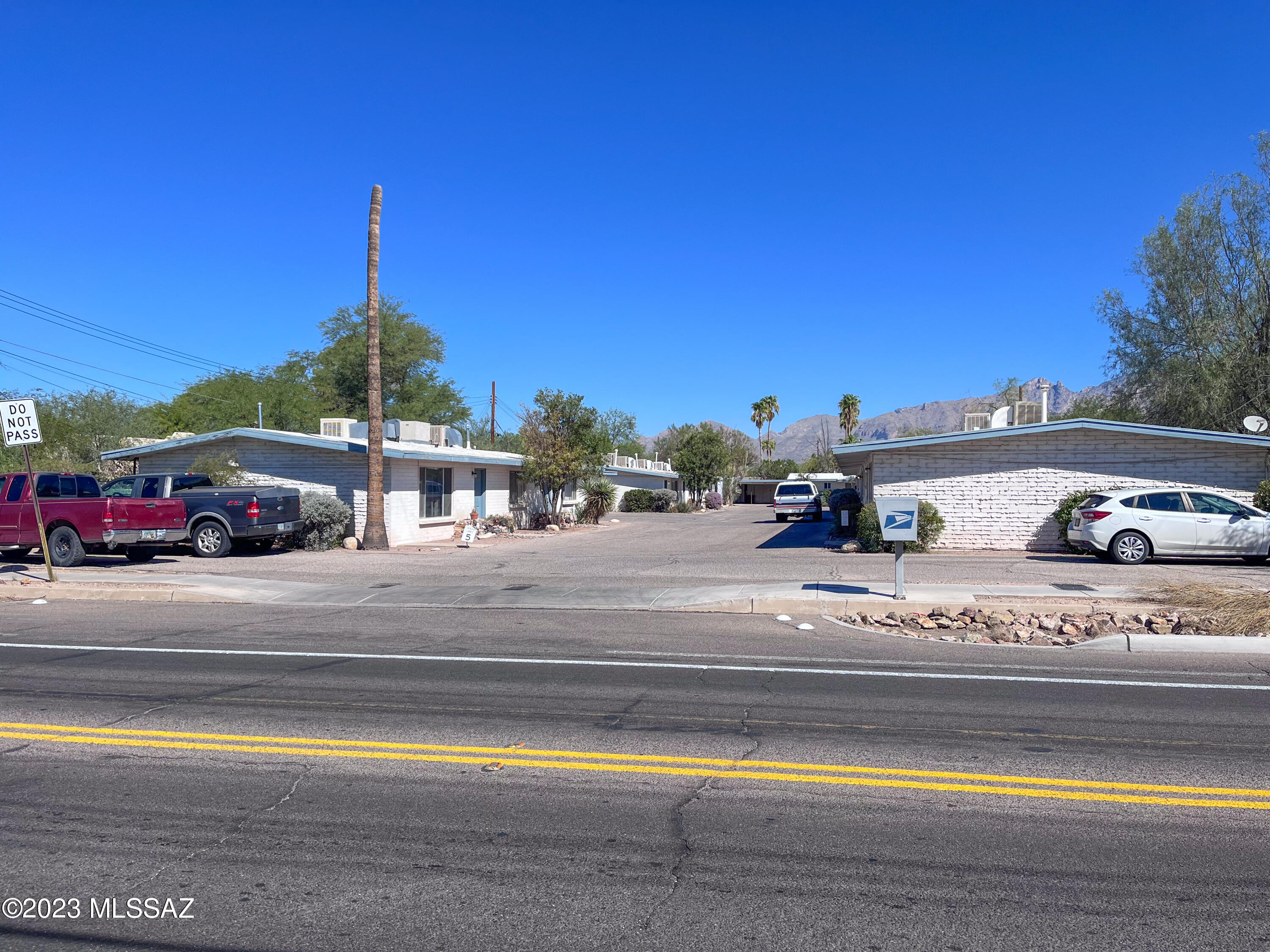 Presenting an exclusive chance to acquire a remarkable 12-unit multifamily property nestled in the coveted Midtown area of Tucson. This property presents a tranquil and roomy atmosphere for tenants, complemented by breathtaking vistas of the Santa Catalina mountains. Its strategic positioning and appealing unit variety render it a compelling investment opportunity, poised for a new owner to strategically reposition and unlock its full potential. Includes parcel # 118-08-286, 287. DO NOT DISTURB. DRIVE BY ONLY.